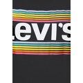 Levi's® Rundhalsshirt »The Perfect Tee Pride Edition«, in feinen Streifen in Regenbogenfarben