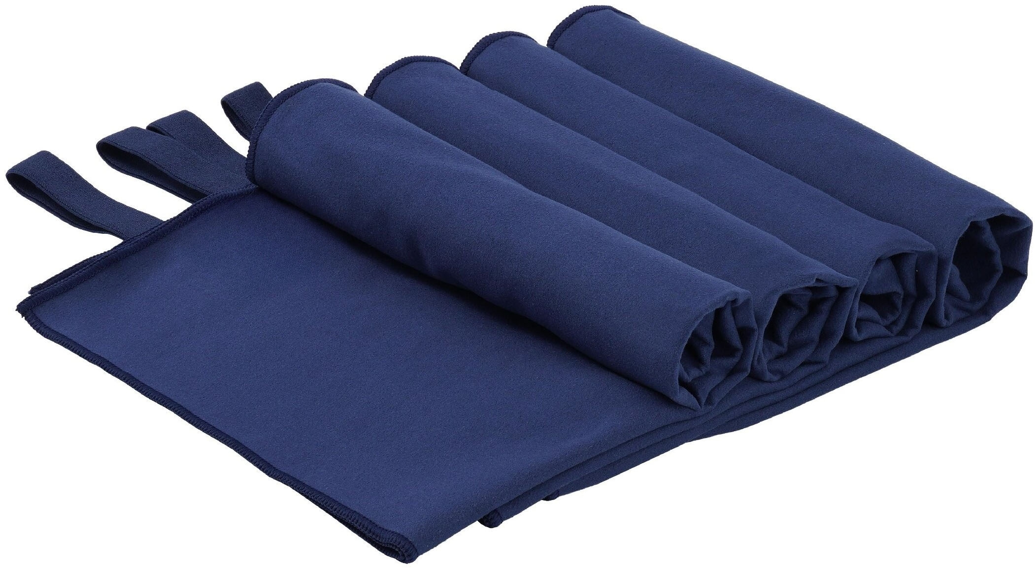 OTTO home Handtücher »Leoa, diverse Größen, Sporthandtuch, Reisehandtuch, Strandtuch« sehr leicht, kompakt, schnelltrocknend, Mikrofaser mit Kontrastnaht