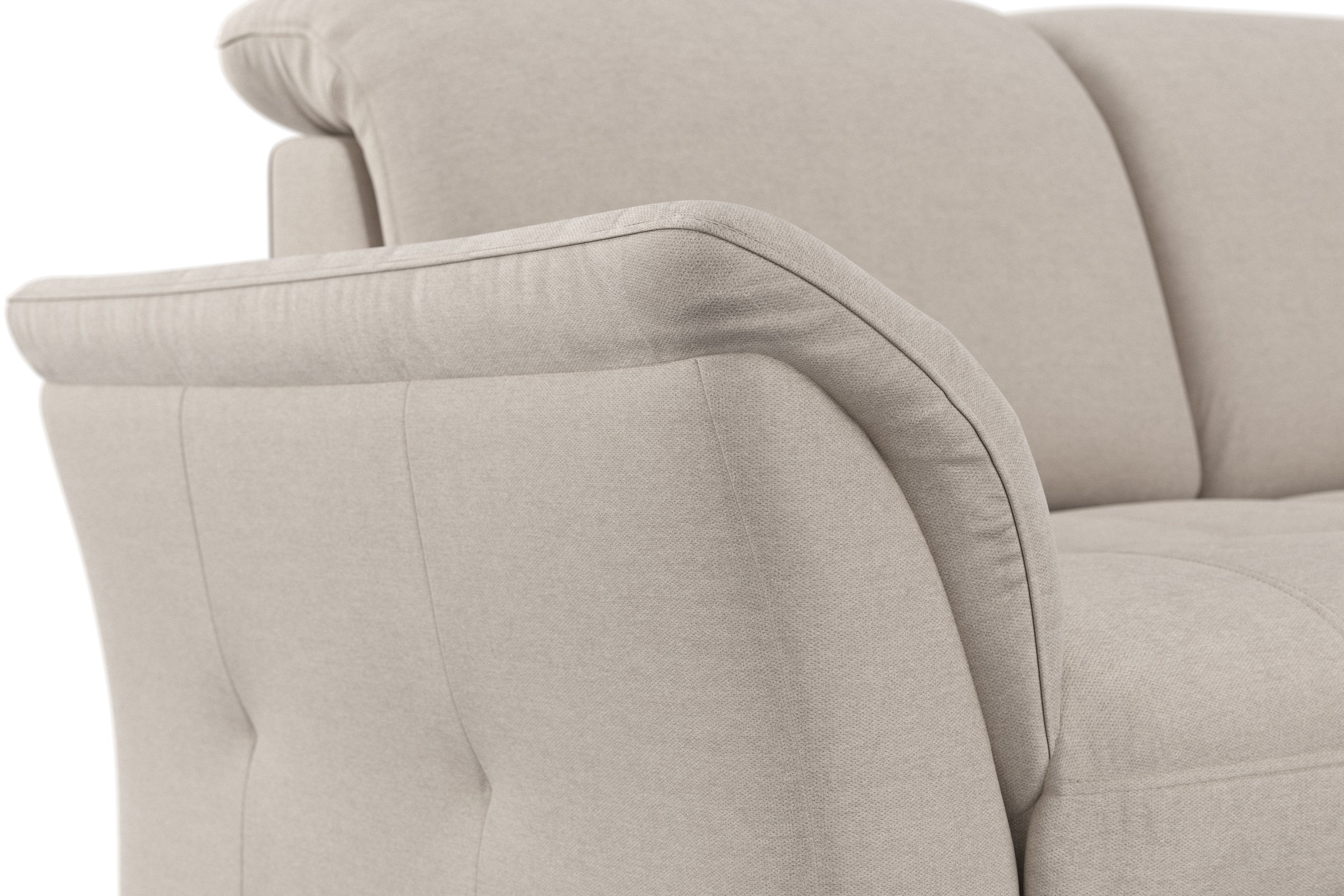sit&more Ecksofa »Maggiore L-Form«, wahlweise mit Kopfteilverstellung, Bettfunktion und Bettkasten