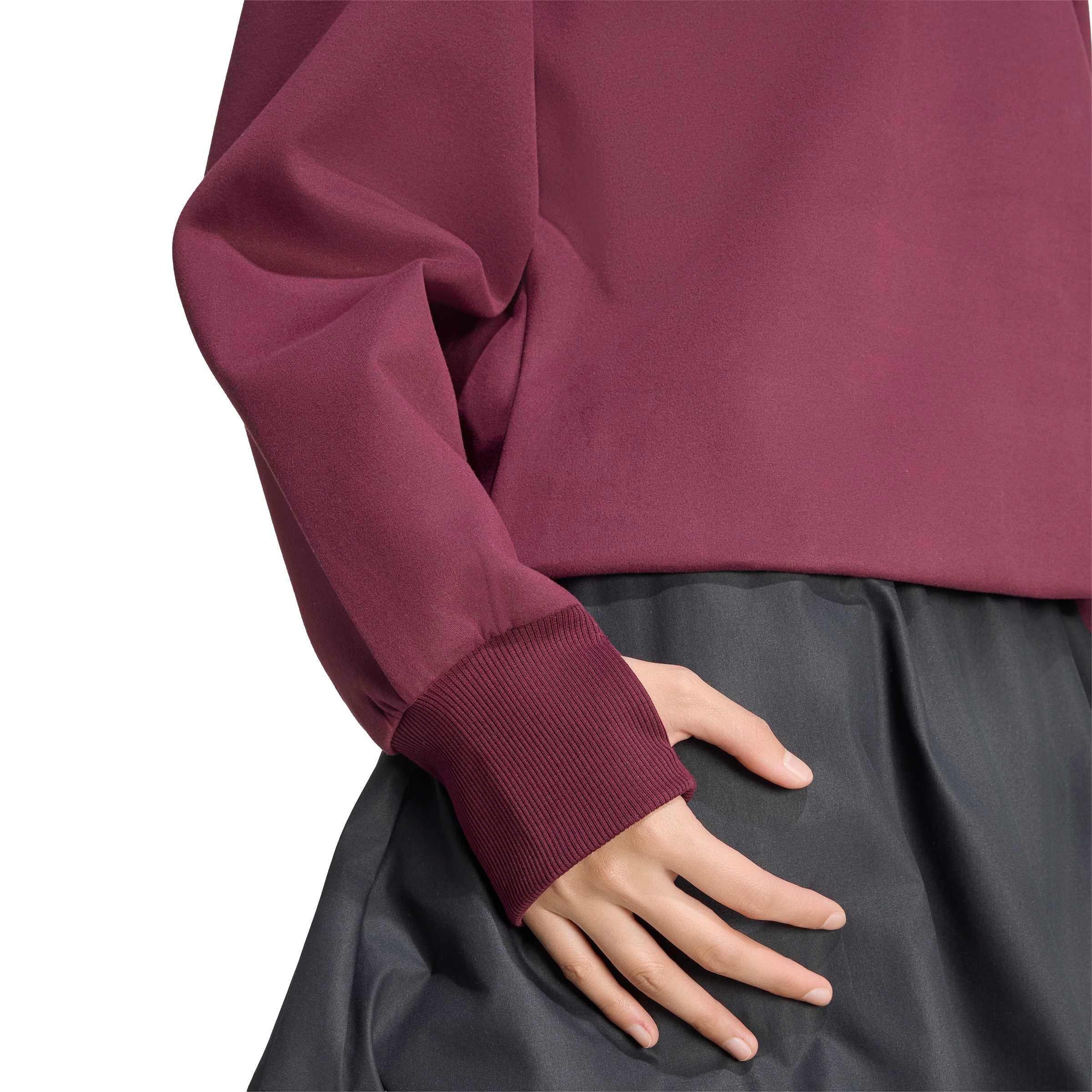 adidas Sportswear Kapuzensweatshirt »SOFT LUX WINTER KNIT HOODIE«, sportlicher Stil, mit Kapuze, ohne Verschluss
