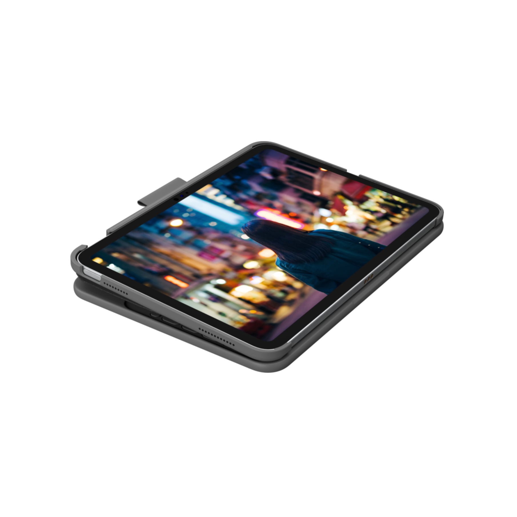 Logitech iPad-Tastatur »Slim Folio für iPad (10. Generation)«, (Lautstärkeregler)
