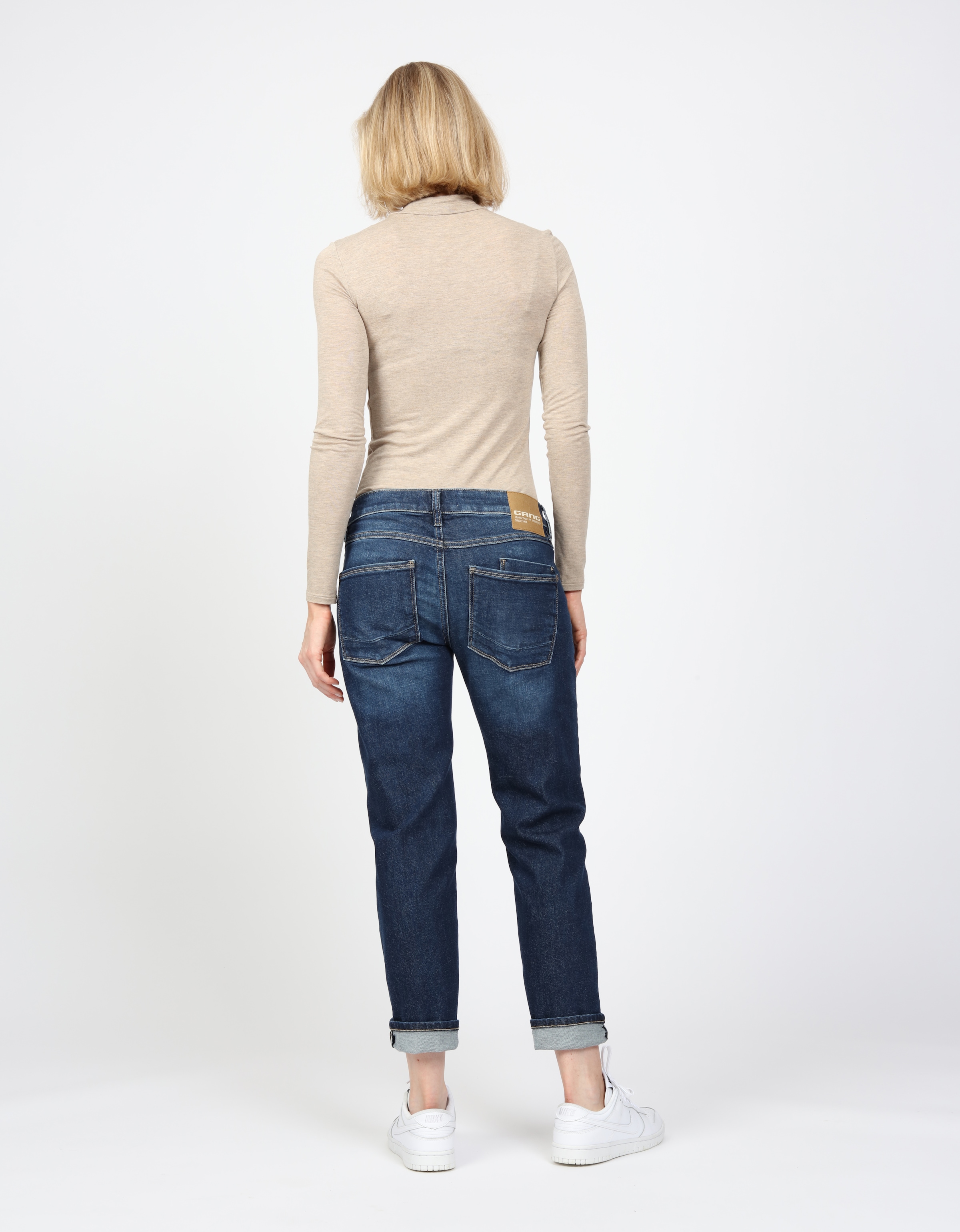 GANG Boyfriend-Jeans »94NADIA«, 5-Pocket Style mit Reißverschluss und Knopf