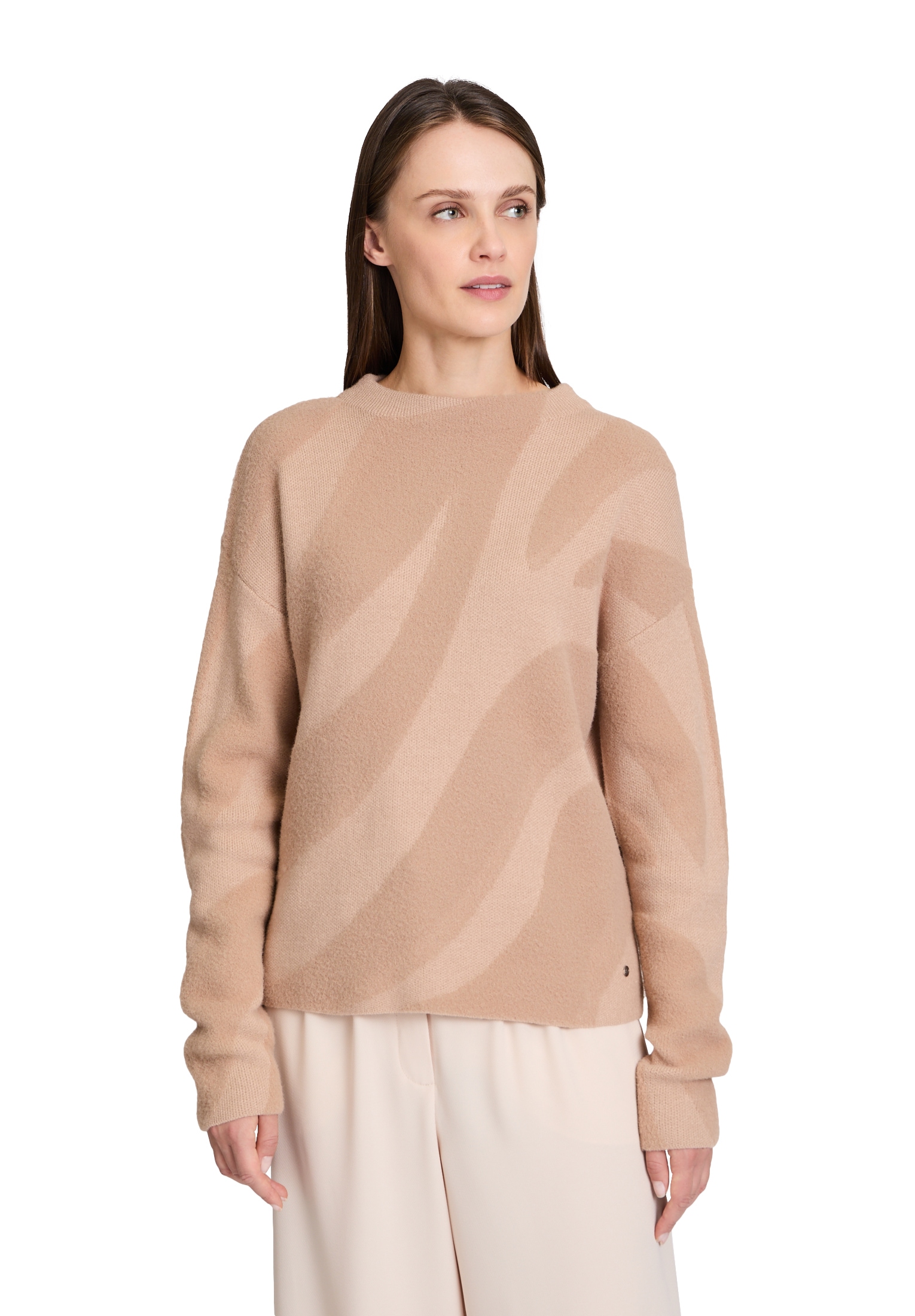 Betty&Co Strickpullover »Strickpullover mit Jacquard«