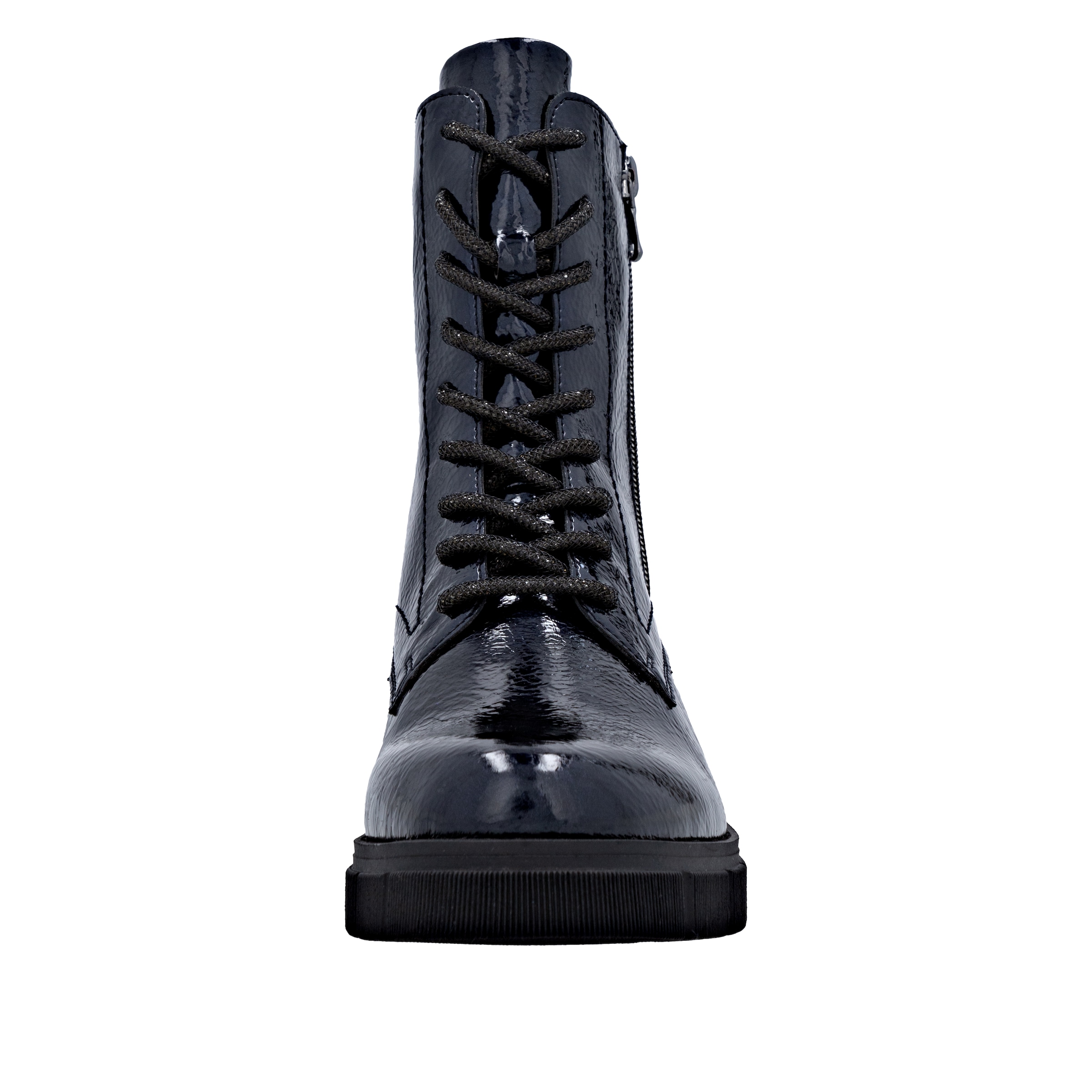 Remonte Schnürstiefelette  Schnürboots, Stiefelette, Profilsohle, mit Glitzer-Schnürsenkel