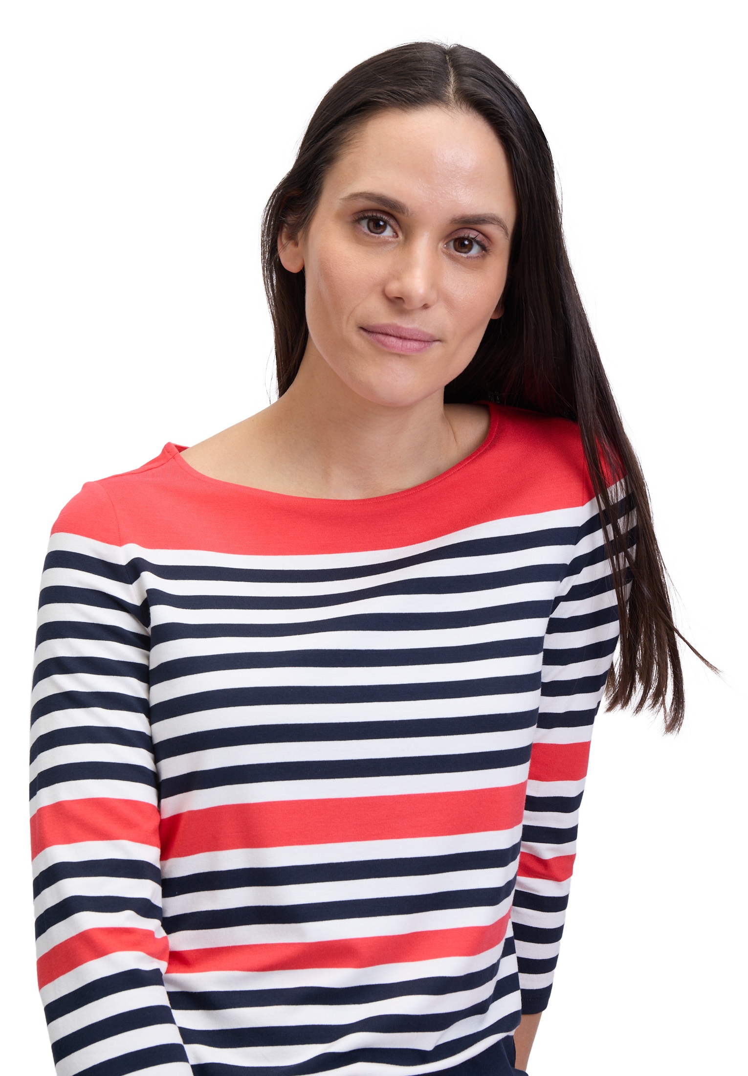 Betty Barclay 3/4-Arm-Shirt »Basic Shirt mit U-Boot-Ausschnitt«