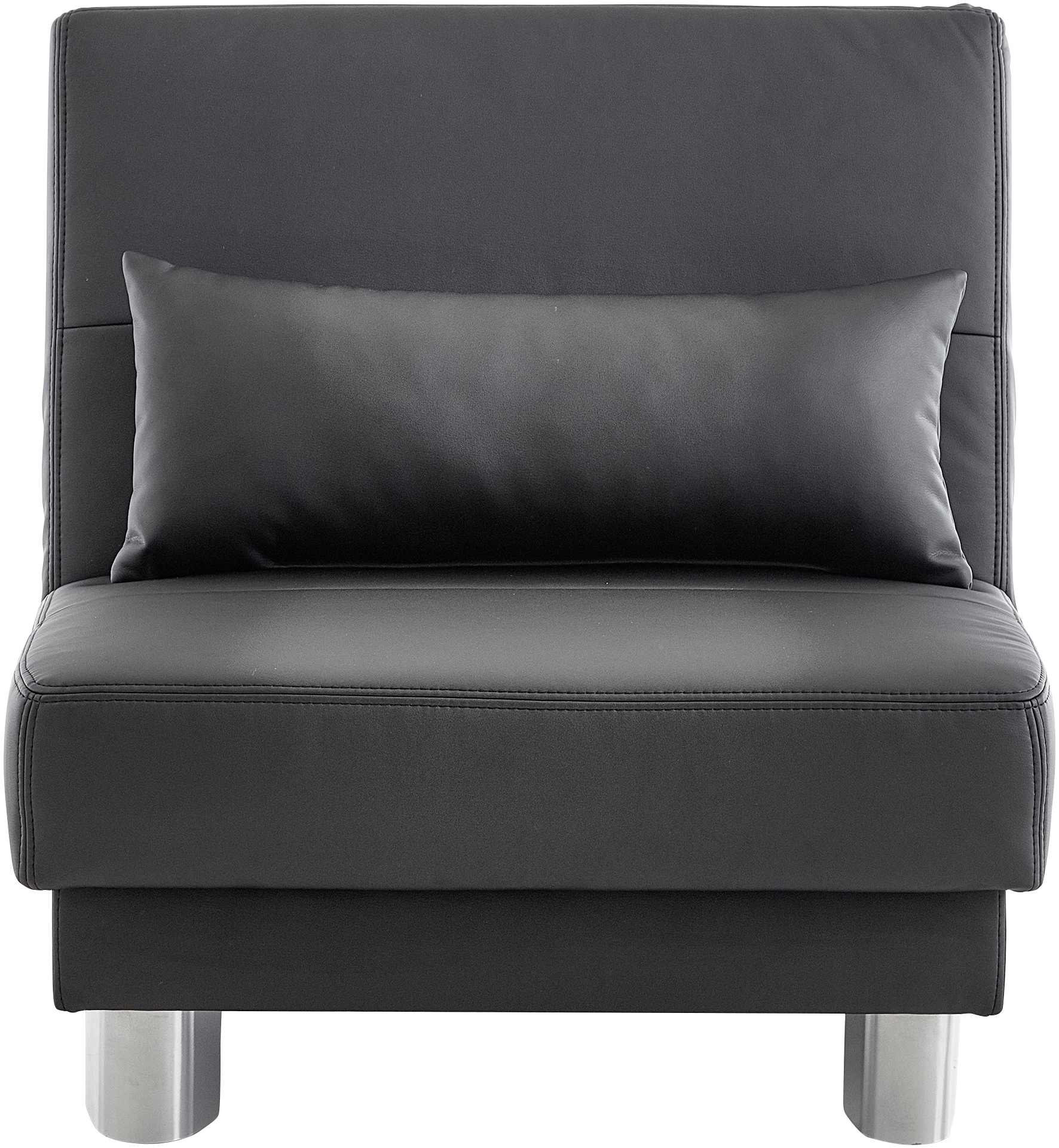 Inosign Schlafsofa »Gina« mit einem Handgriff vom Sofa zum Bett in schwarz, Größe B/H/T: 80 cm x 86 cm x 195 cm