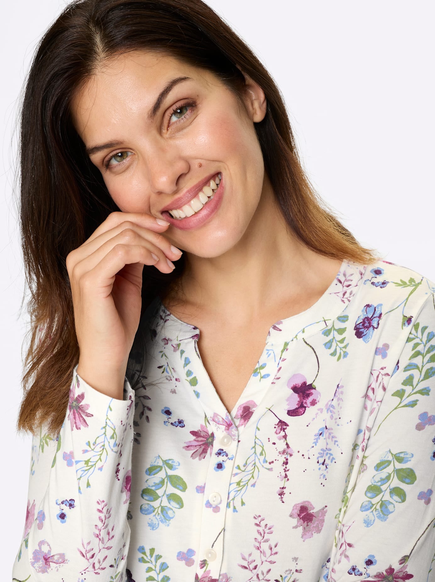 Classic Basics Langarmshirt »3/4-Arm-Shirt« 1 tlg.