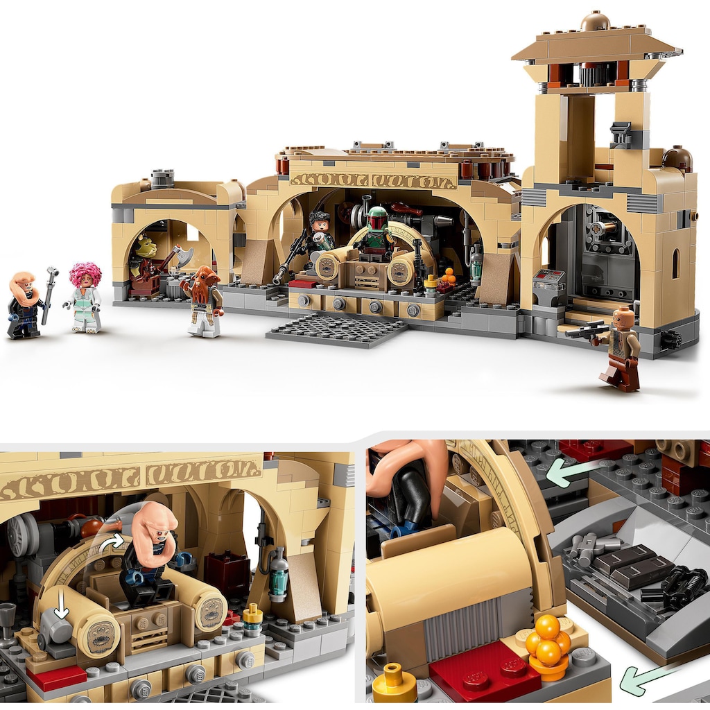 LEGO® Konstruktionsspielsteine »Boba Fetts Thronsaal (75326), LEGO® Star Wars™«, (732 St.)