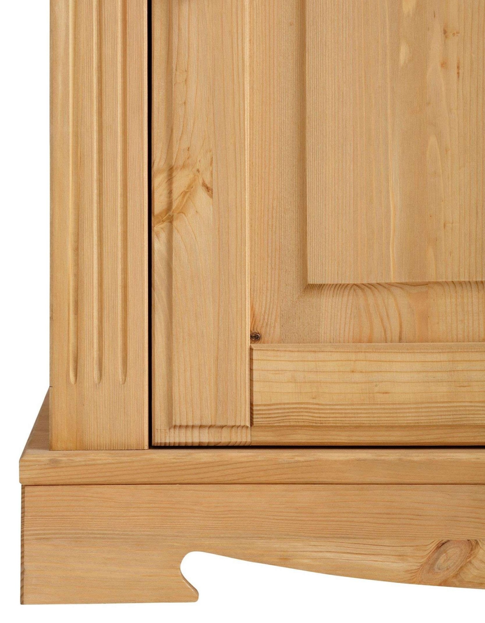 Home affaire Kommode »Anna, Sideboard, Anrichte, Stauraumschrank« B/T/H: 130/40/91 cm,  aus massiver Kiefer, Breite 94 cm, mit Kassettenoptik, FSC®