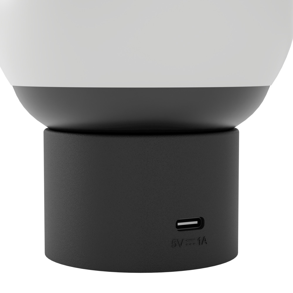 EGLO LED Tischleuchte »GOMBIO« LED-Modul 1 Stk. E27 Akku Glühbirne Gombio, Tischlampe touch dimmbar mit Fernbedienung