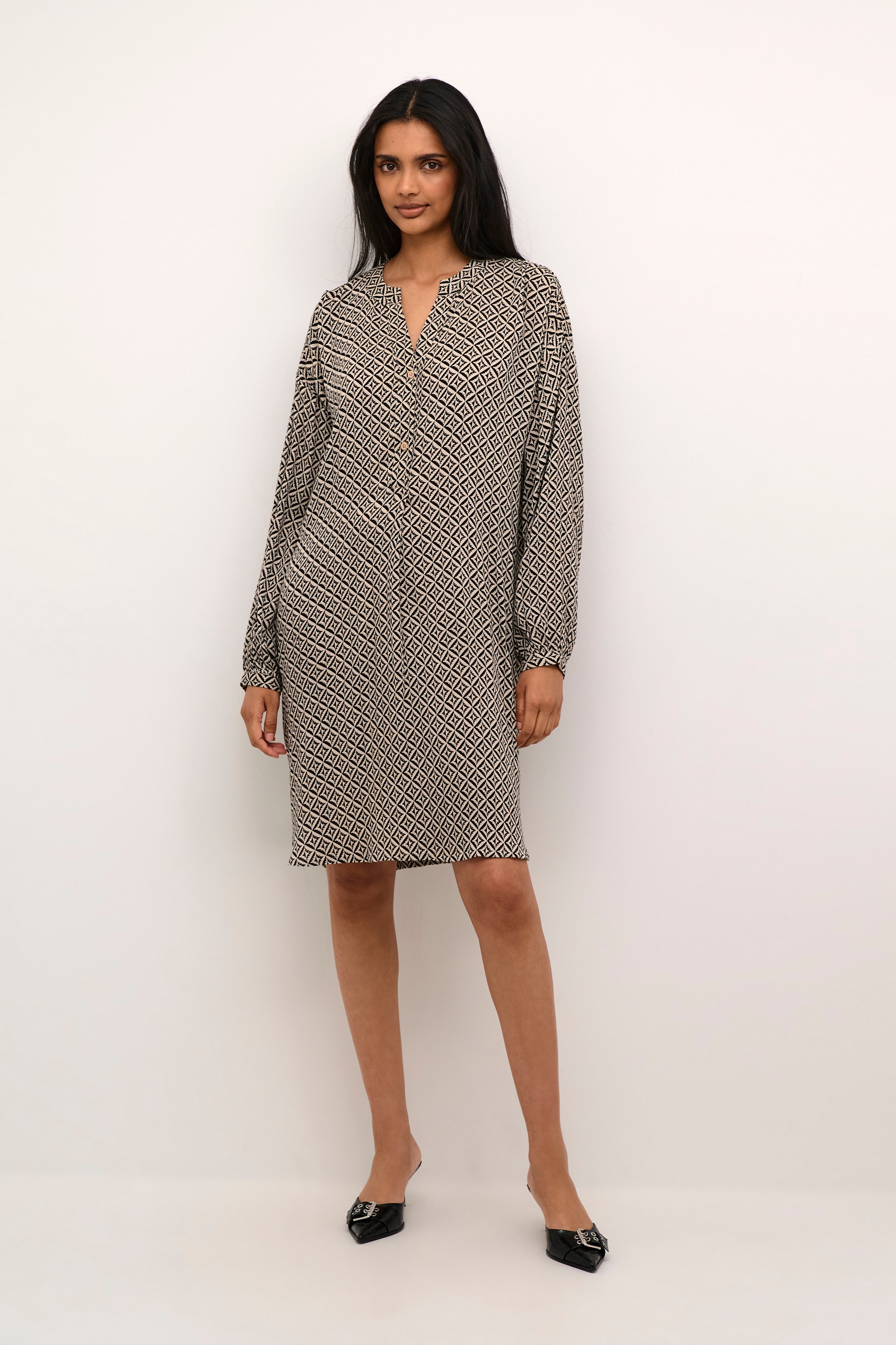 KAFFE Midikleid »Kleid KAamber«