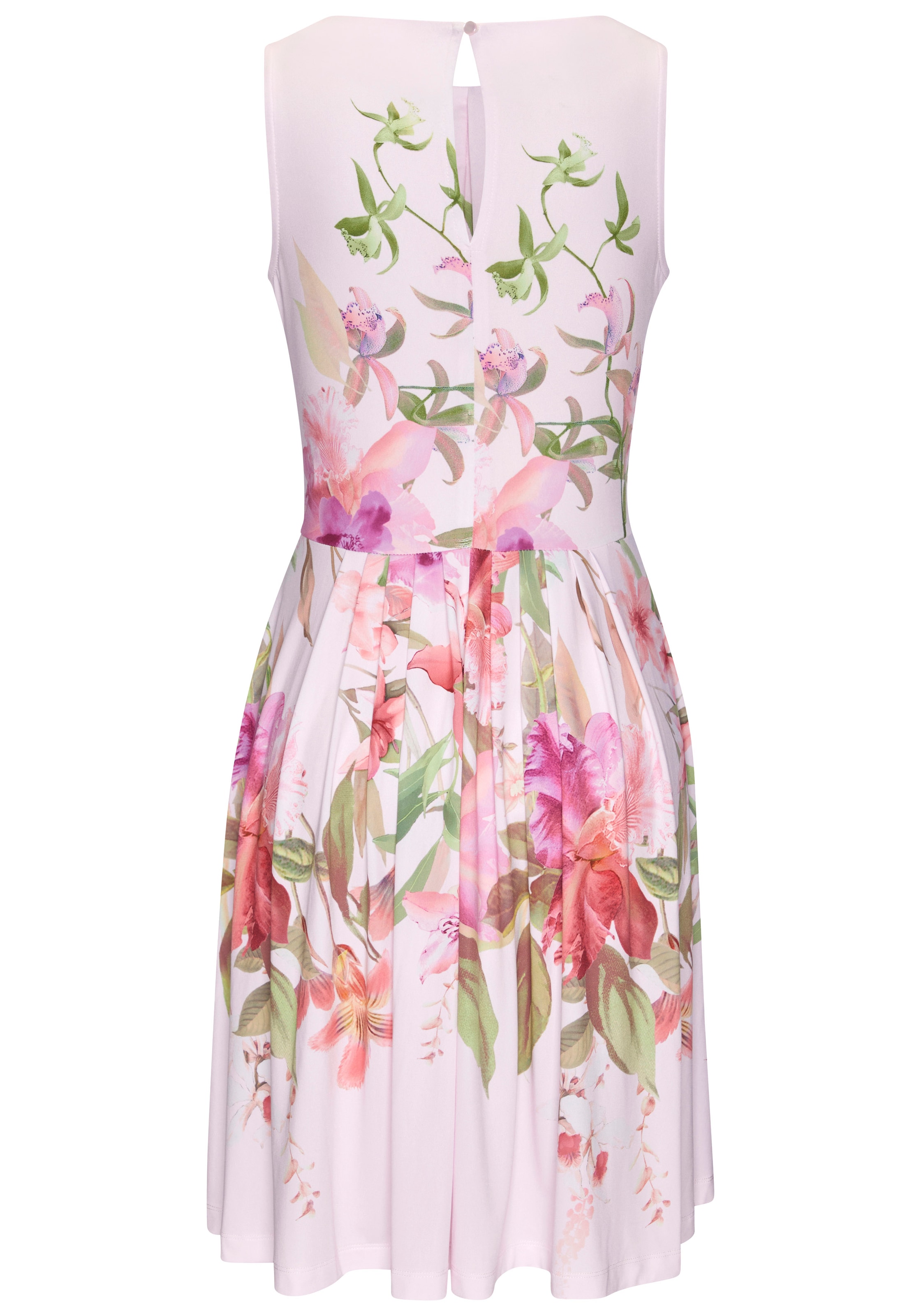 LASCANA Sommerkleid mit Blumendruck, festlich