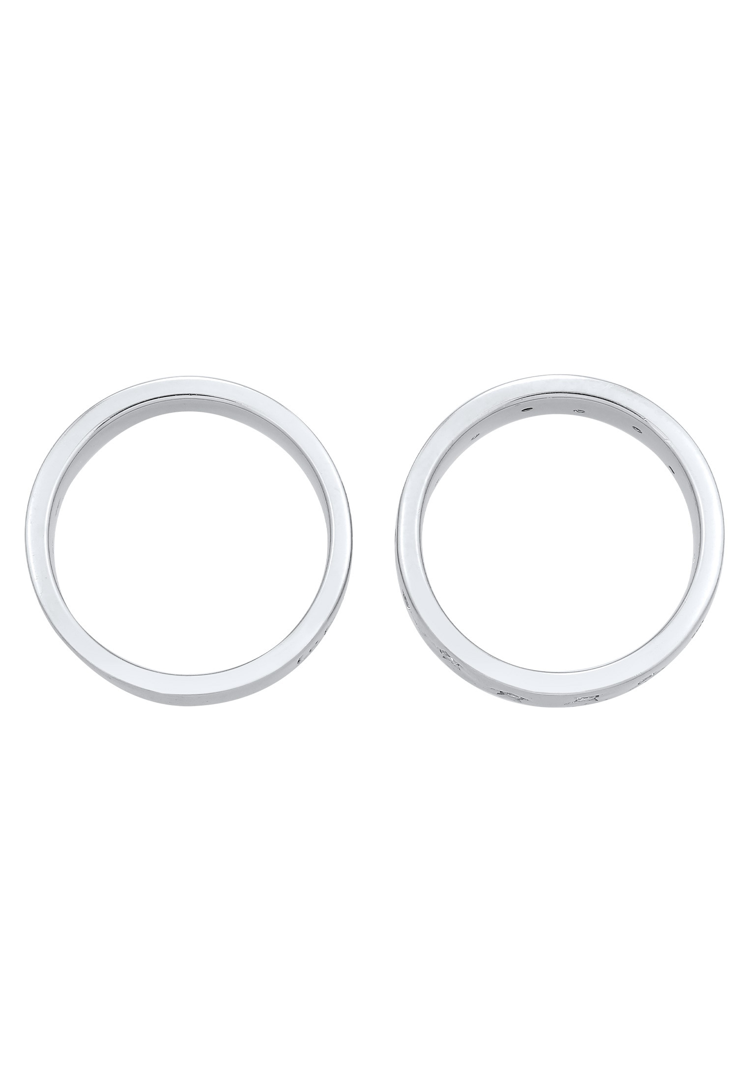 Elli Ring-Set »Ring Mond Stern - Let Your Light Shine 925 Silber«