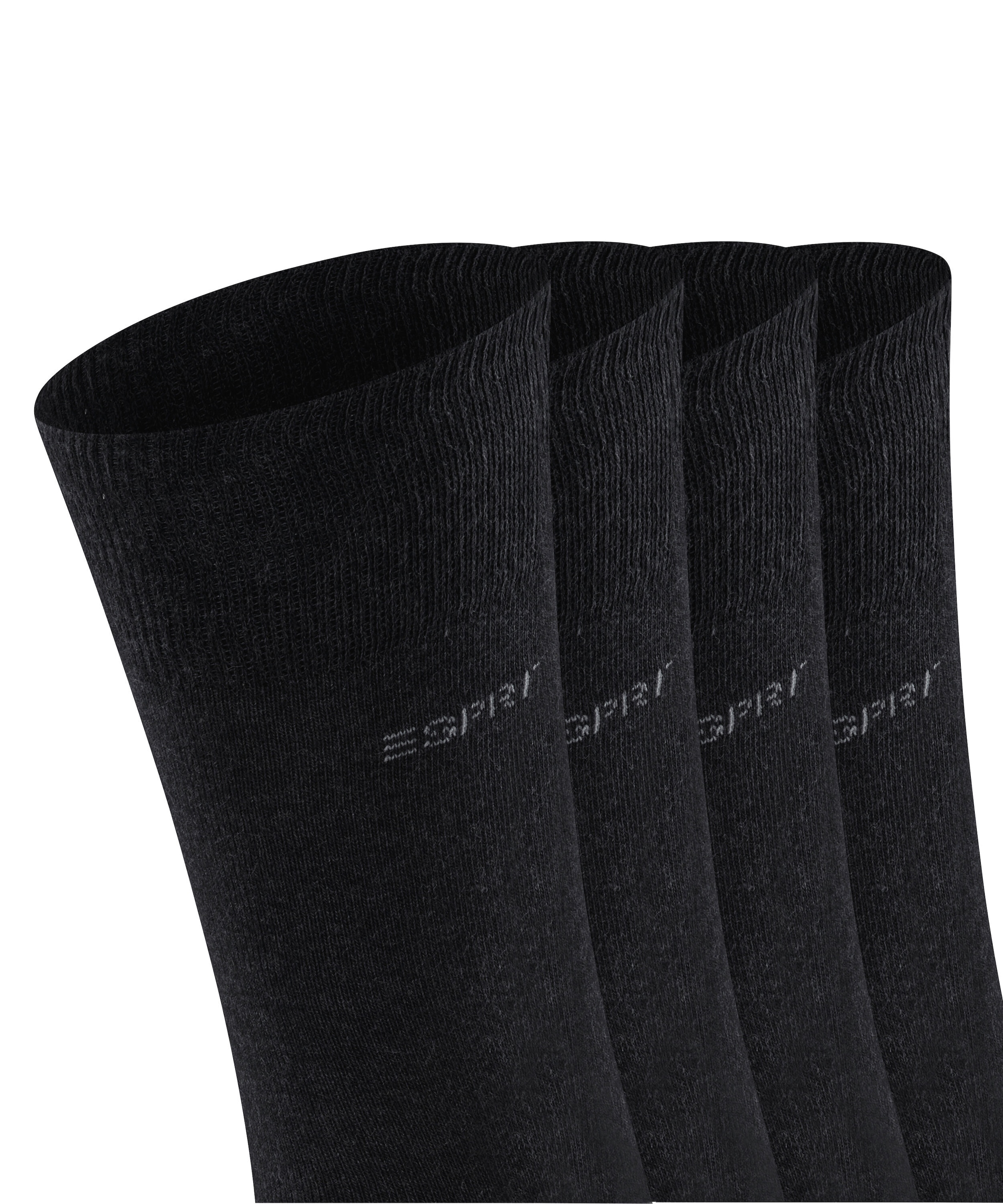 Esprit Socken »Solid« uni Socken, Basic Vorteilspack, wadenhoch