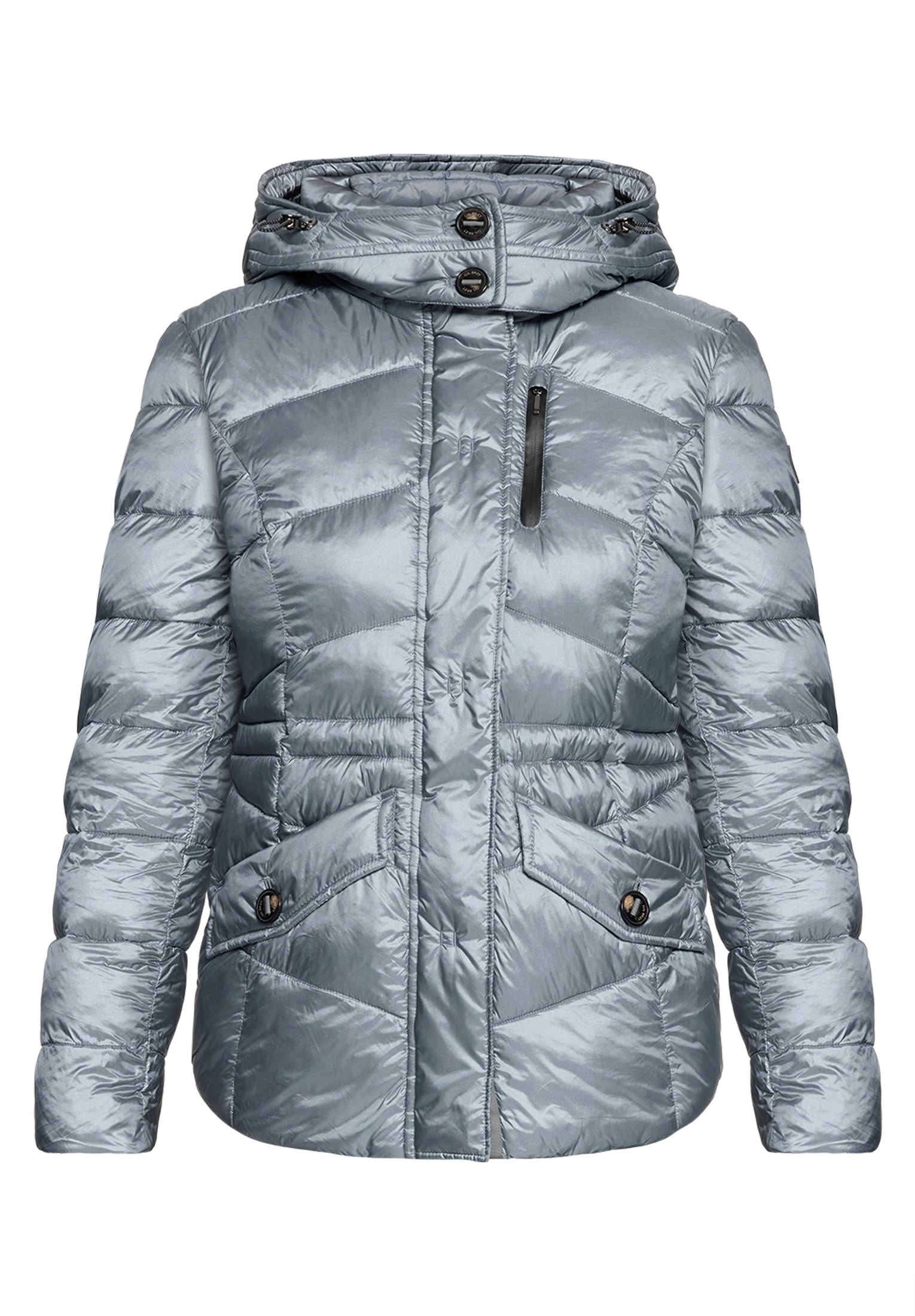 Gil Bret Steppjacke mit Kapuze mit abnehmbarer Kapuze