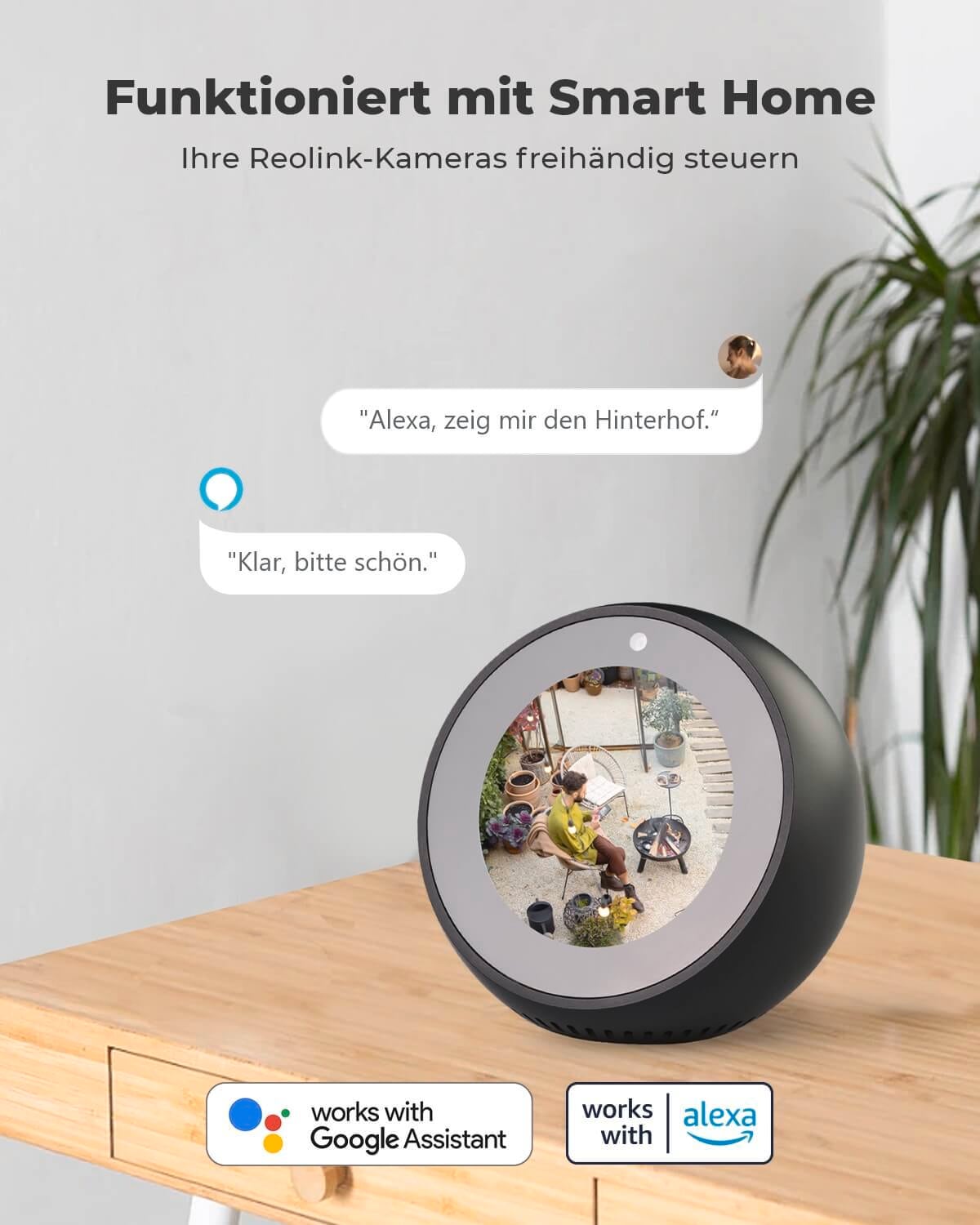 Reolink Überwachungskamera »Argus Series B320 Battery-WiFi«, Außenbereich