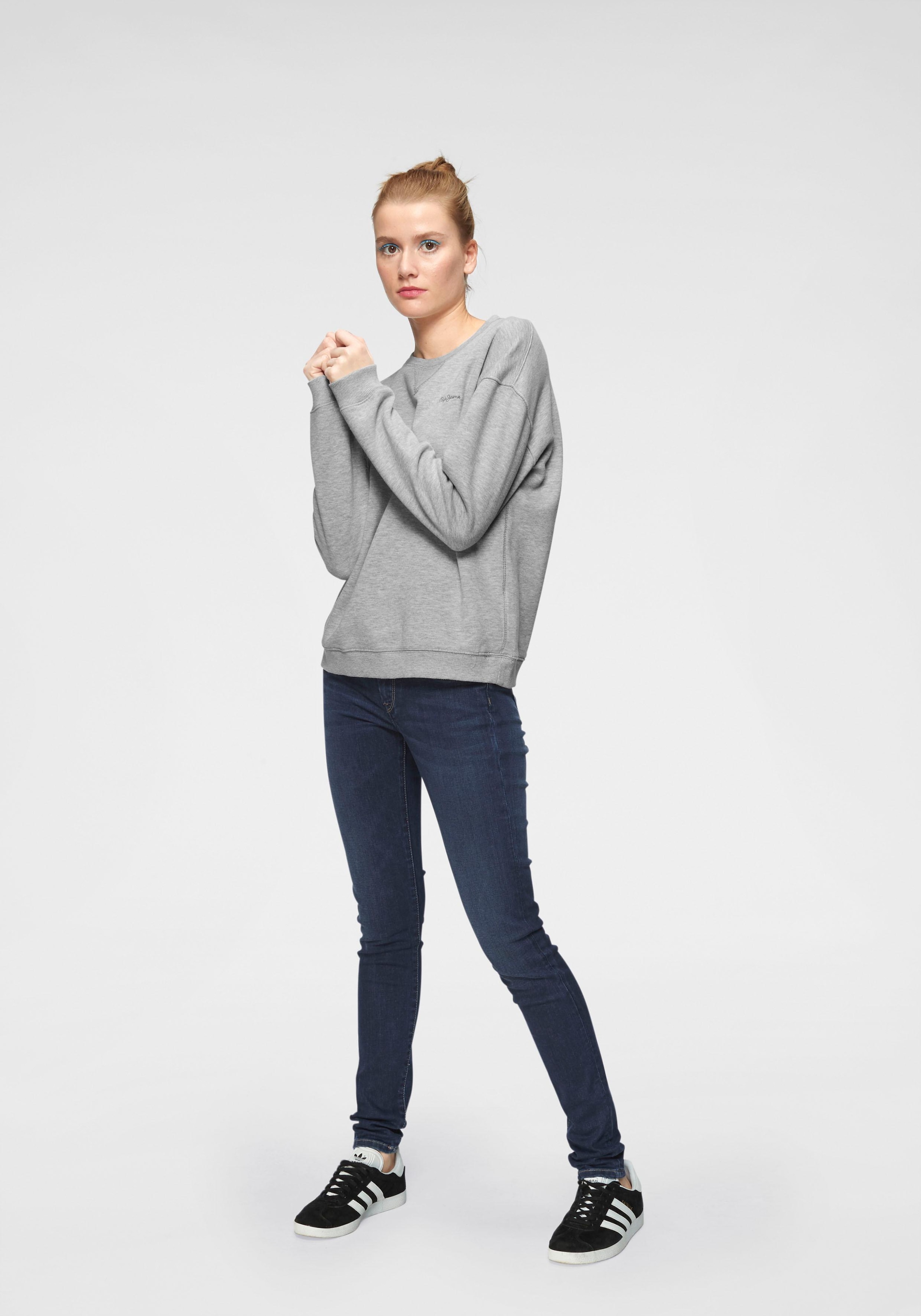 Pepe Jeans Skinny-fit-Jeans mit OTTO »SOHO«, Stretch-Anteil im bestellen online 1-Knopf und Bund 5-Pocket-Stil bei