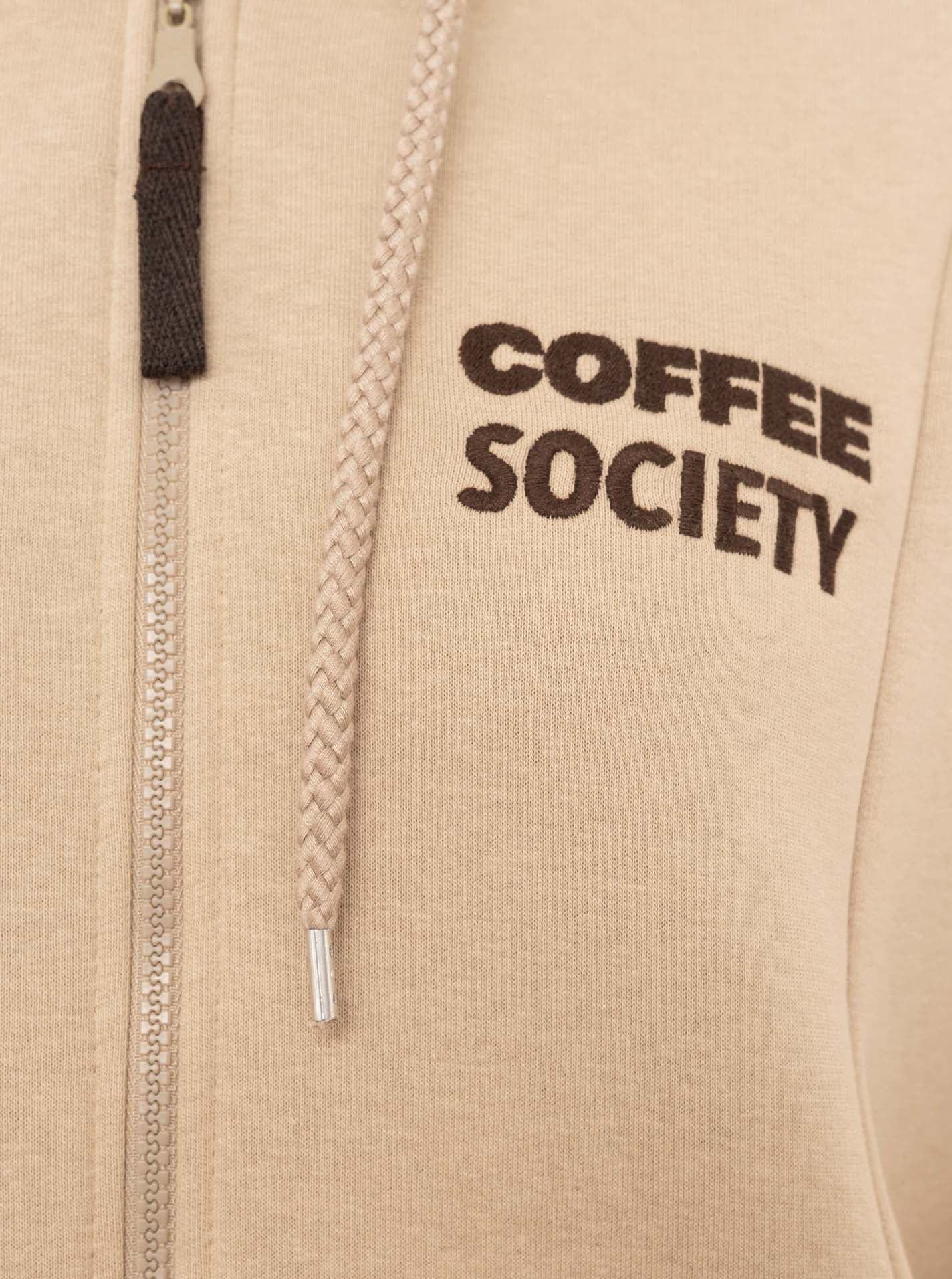 Zwillingsherz Kurzmantel »"Morning Coffee"« große Stickerei hinten, Taschen, Reißverschluß