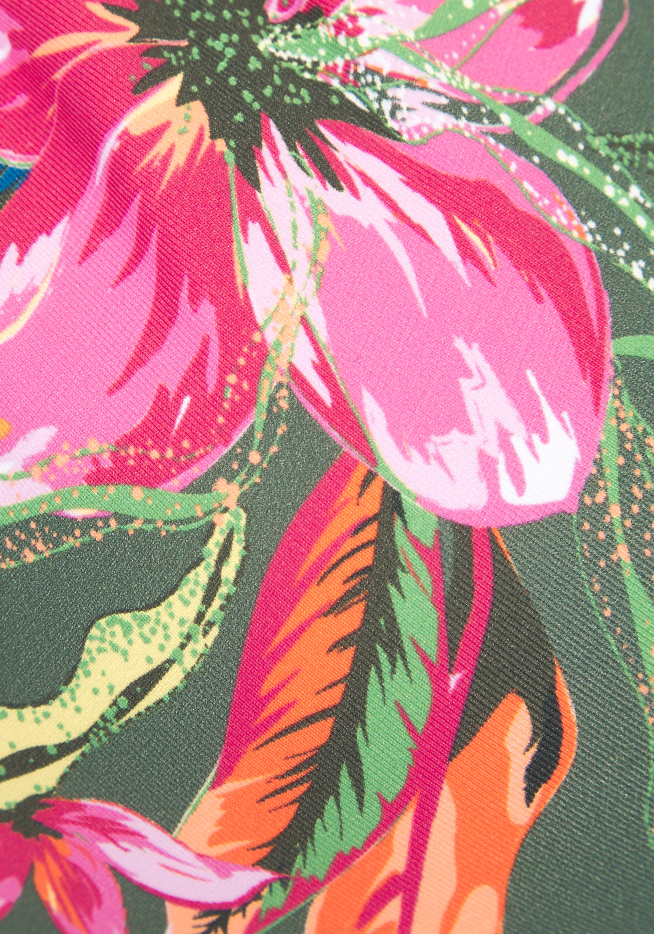 LASCANA Bügel-Bikini-Top »Malia« mit tropischem Print