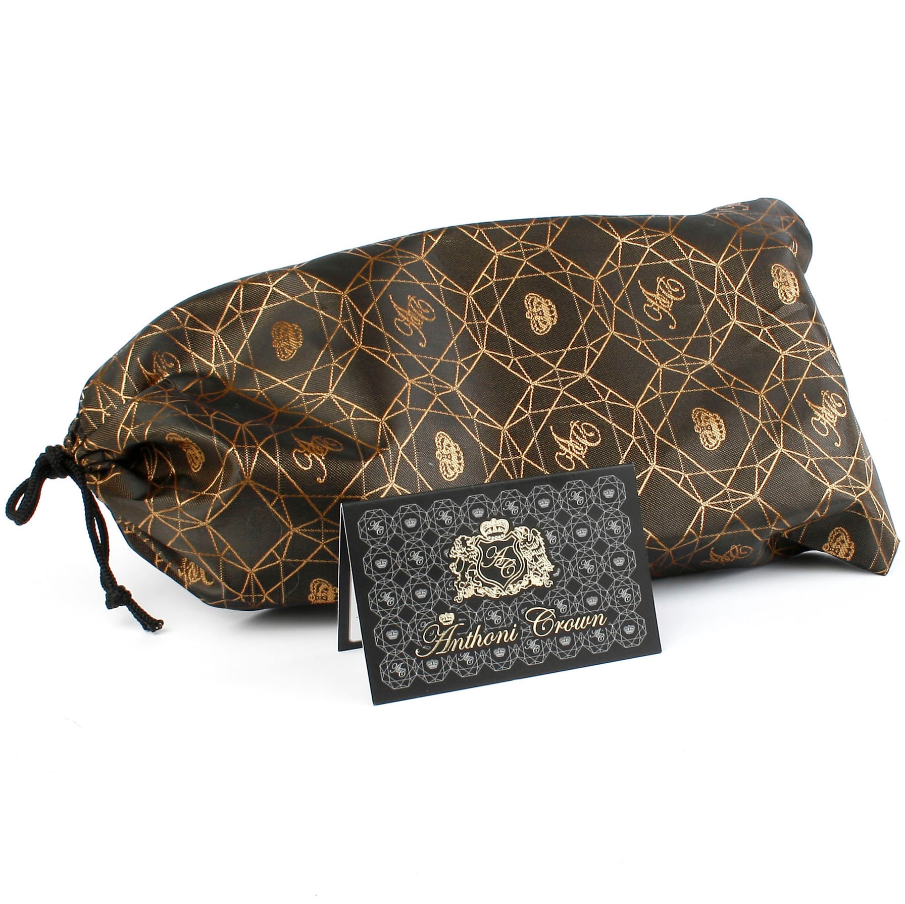Anthoni Crown Ledergürtel, für Jeans mit Anthoni Crown Wappen