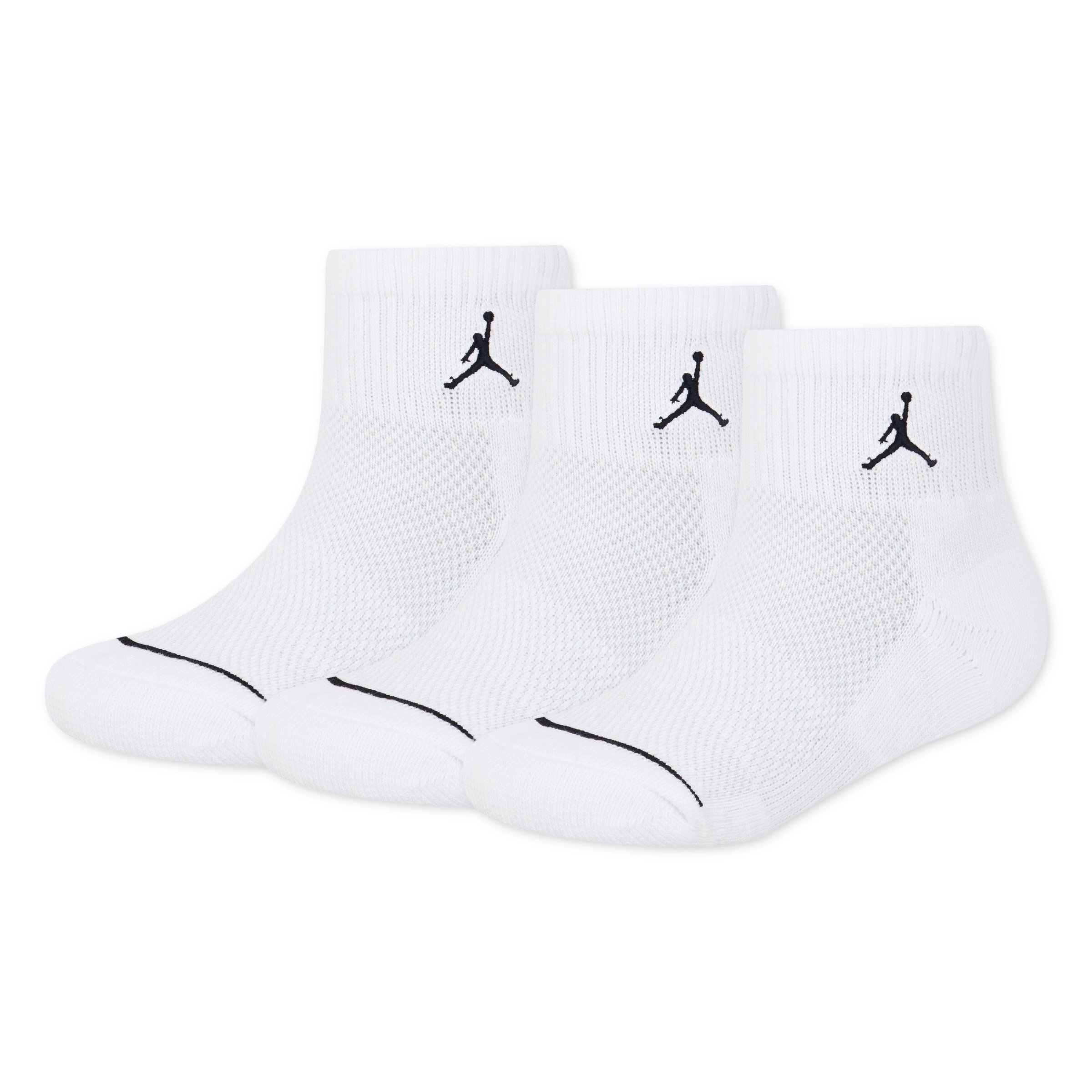 Jordan Socken »JHN JD ED ELVD 3PK ANKLE« 3 Paar tlg. im 3er-Pack, unifarbenes Design, für sportive Aktivitäten geeignet