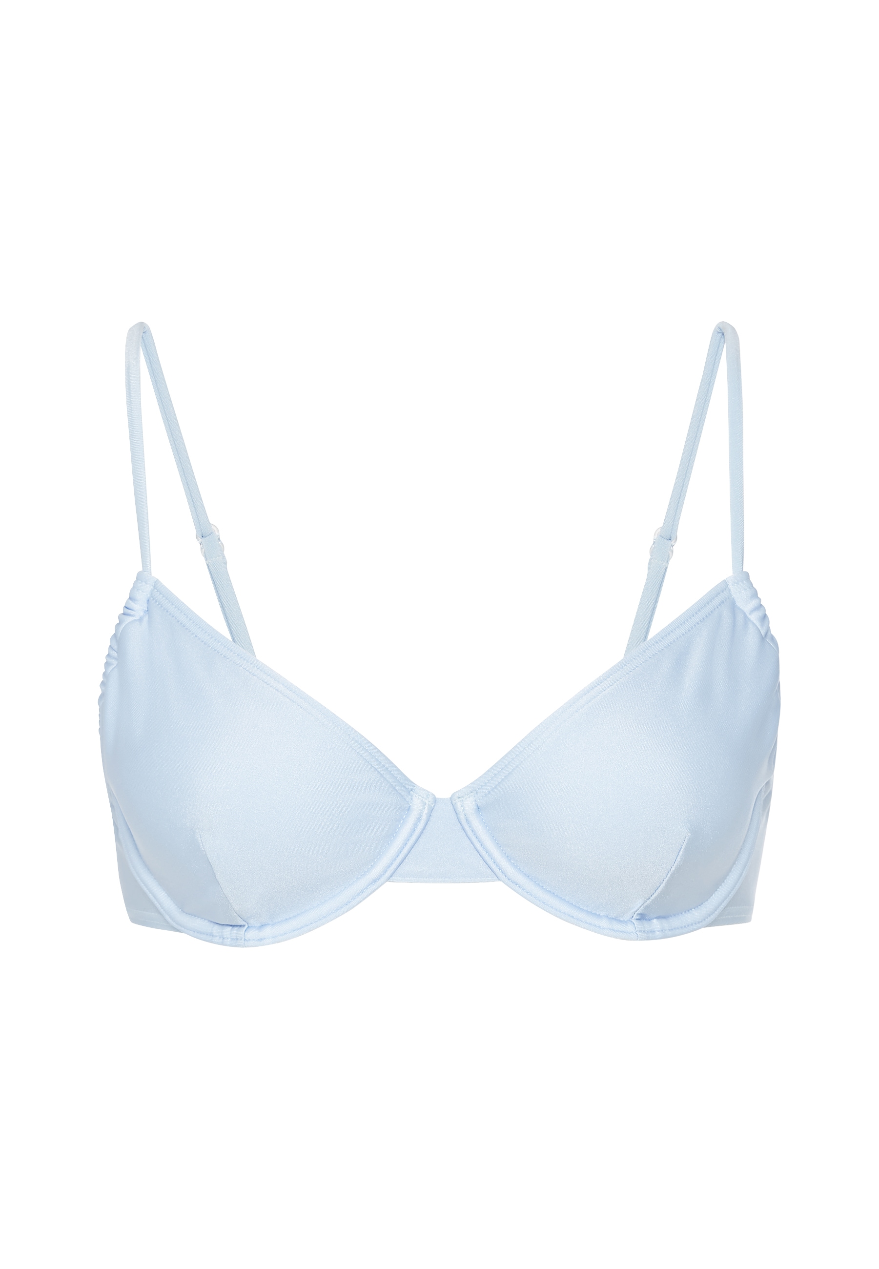 LSCN by LASCANA Bügel-Bikini-Top »Nele«, mit glänzender Beschichtung