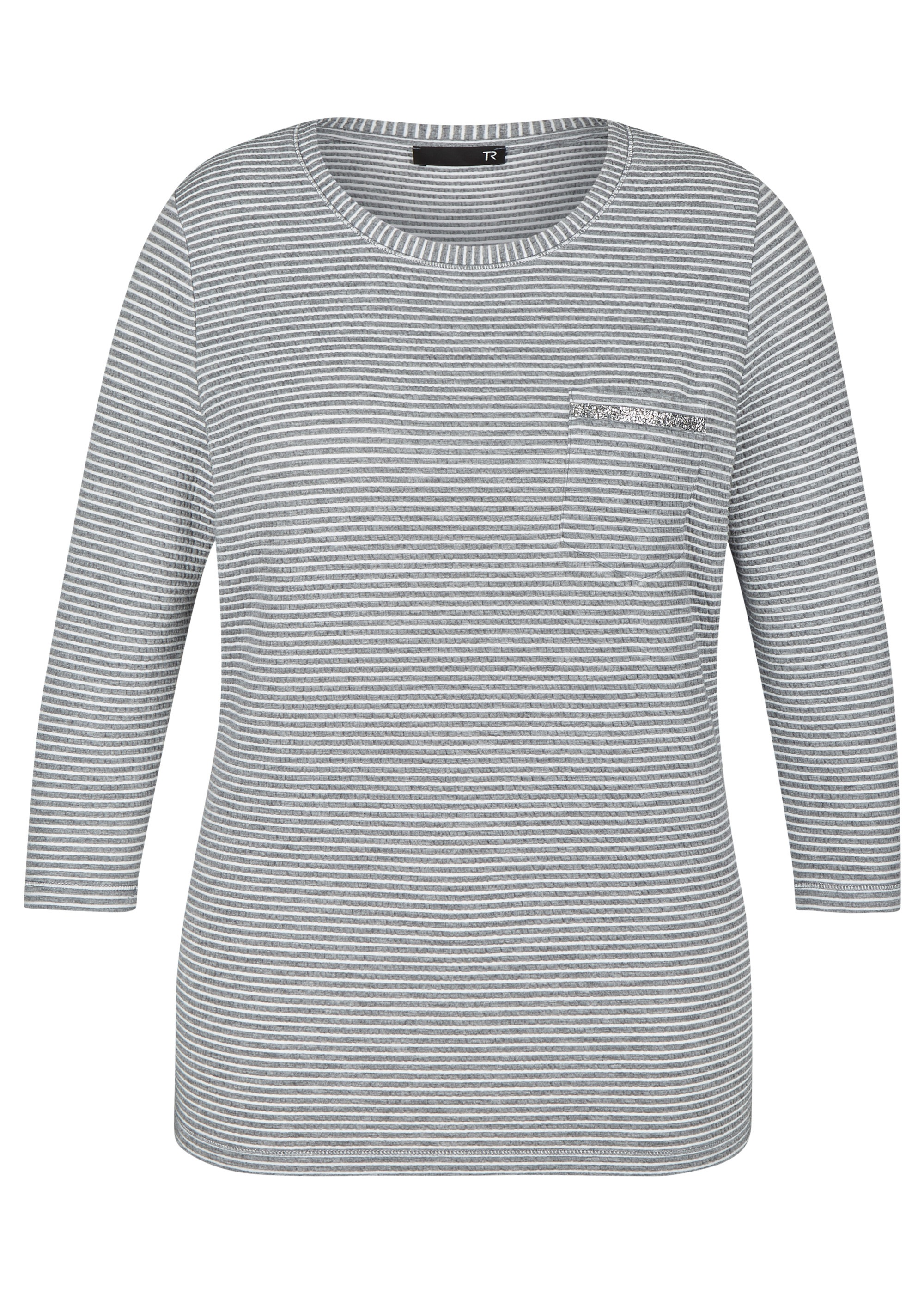 Thomas Rabe Shirt mit Streifenmuster und Brusttasche