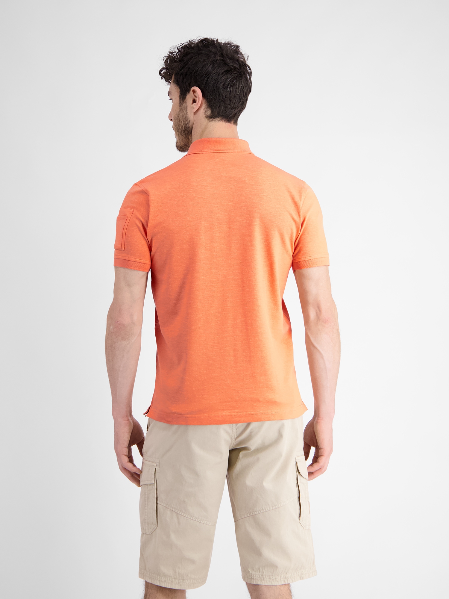 LERROS Poloshirt »LERROS Unifarbenes Poloshirt«