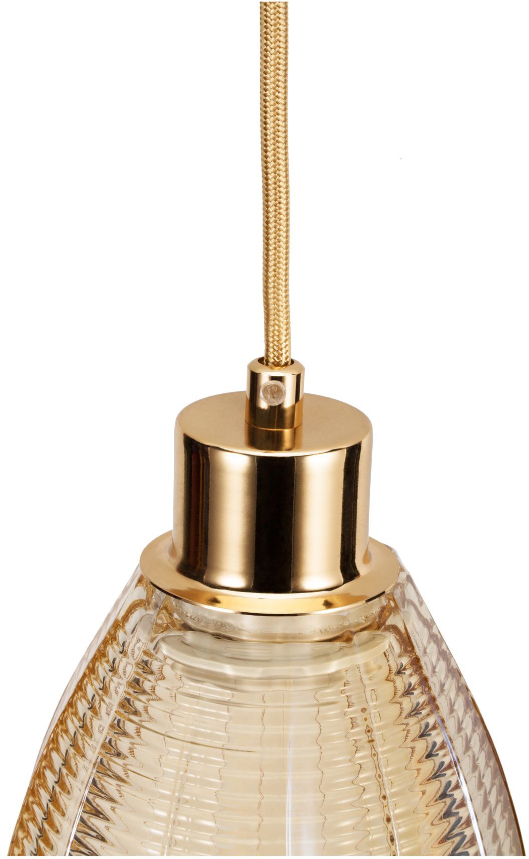 Pauleen Pendelleuchte »Gleaming Gold«, 19 flammig, Leuchtmittel E27 | ohne Leuchtmittel, E27, Glas