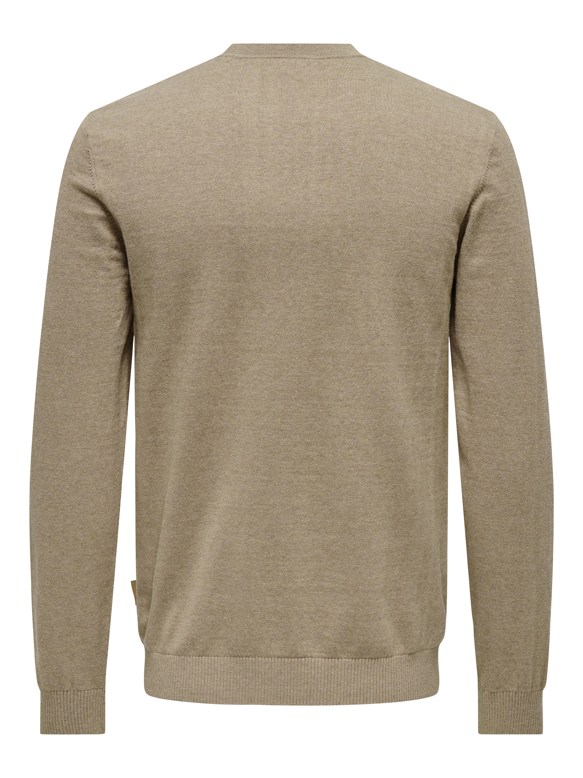ONLY & SONS Strickpullover »ONSLOUI REG 12 MEL CREW KNIT NOOS«