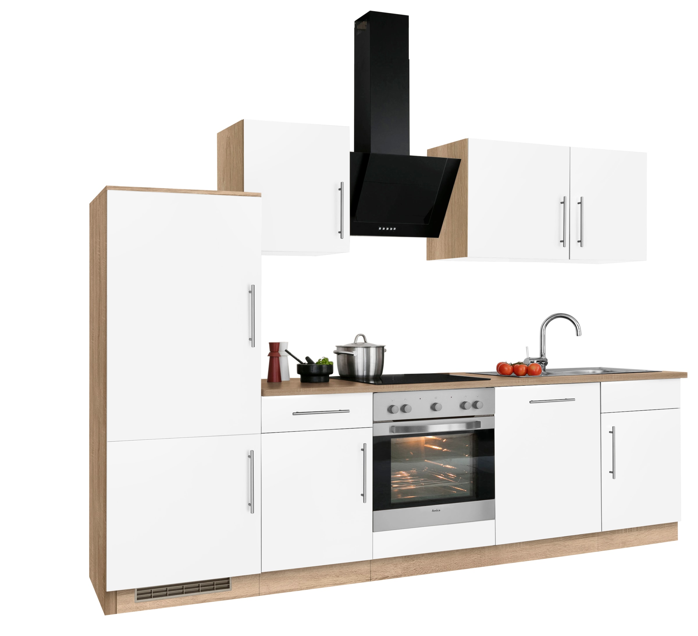 wiho Küchen Küchenzeile »Cali«, ohne Online Shop OTTO 280 im cm bestellen Breite E-Geräte