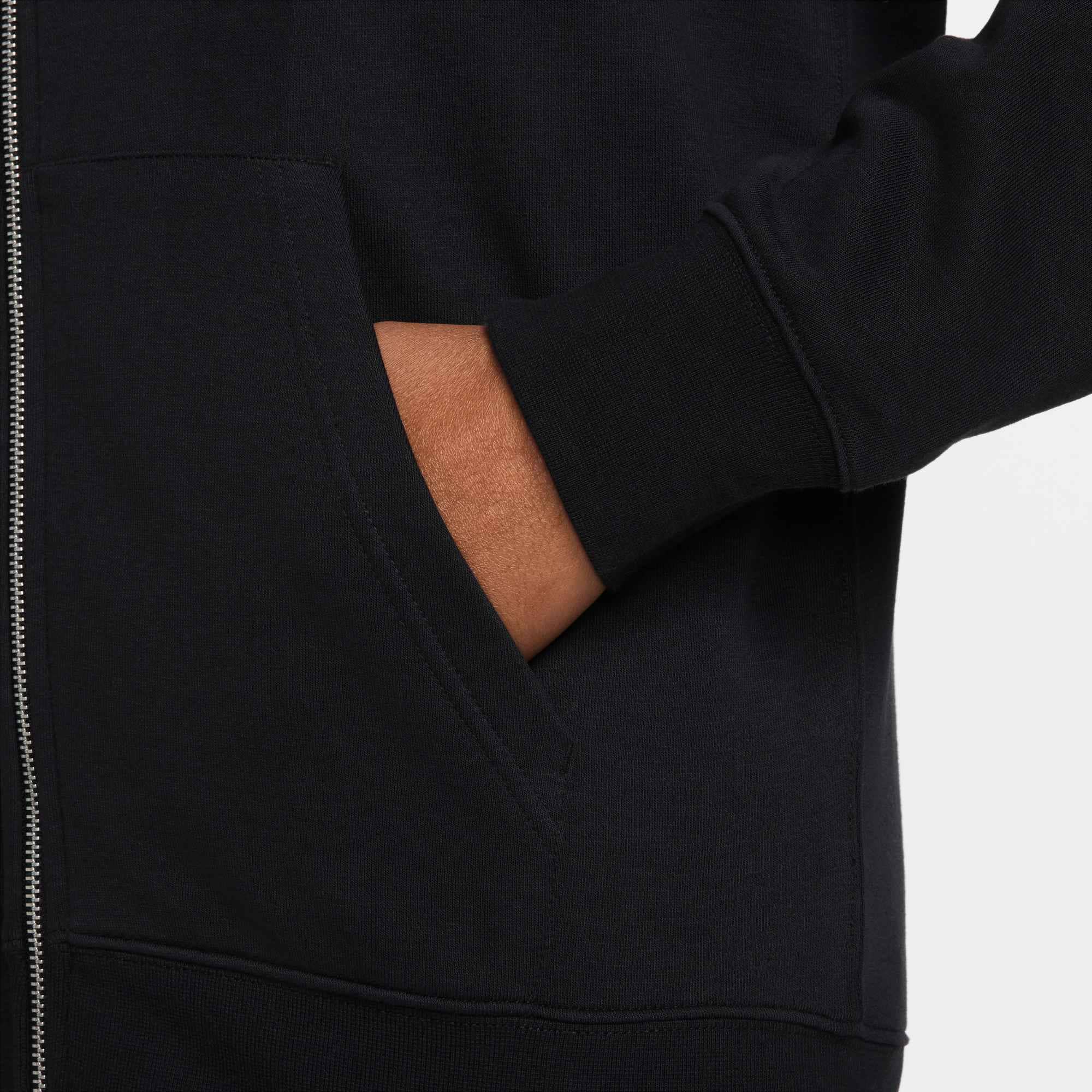 Nike Sportswear Kapuzensweatshirt »M NK CLUB FT FZ HOODIE«, mit Kapuze, Rundhalsausschnitt
