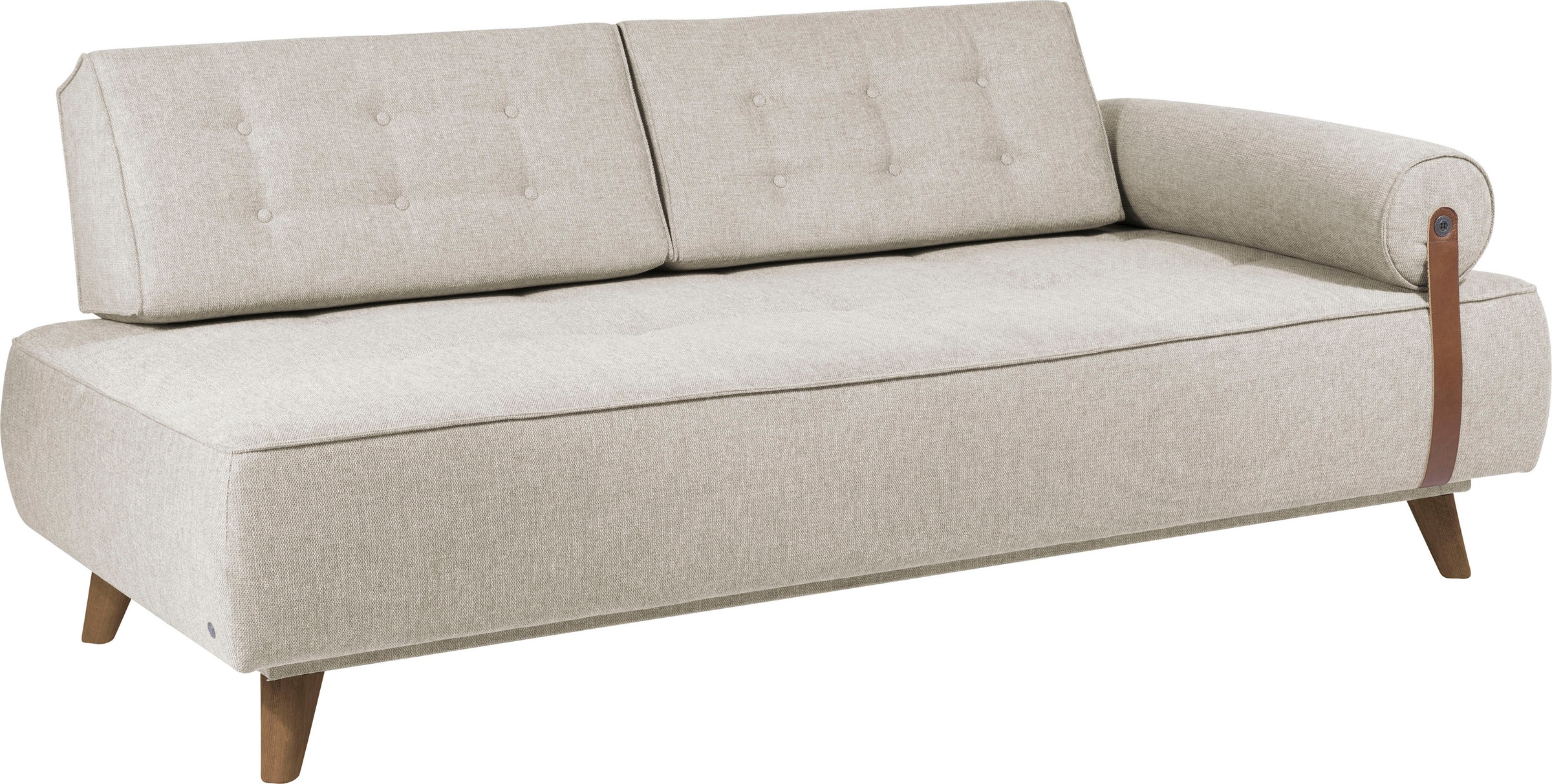 TOM TAILOR Daybett »NORDIC DAYBED CHIC«, Kissenrolle & Lederband, mit 2 Rückenkissen,... kaufen