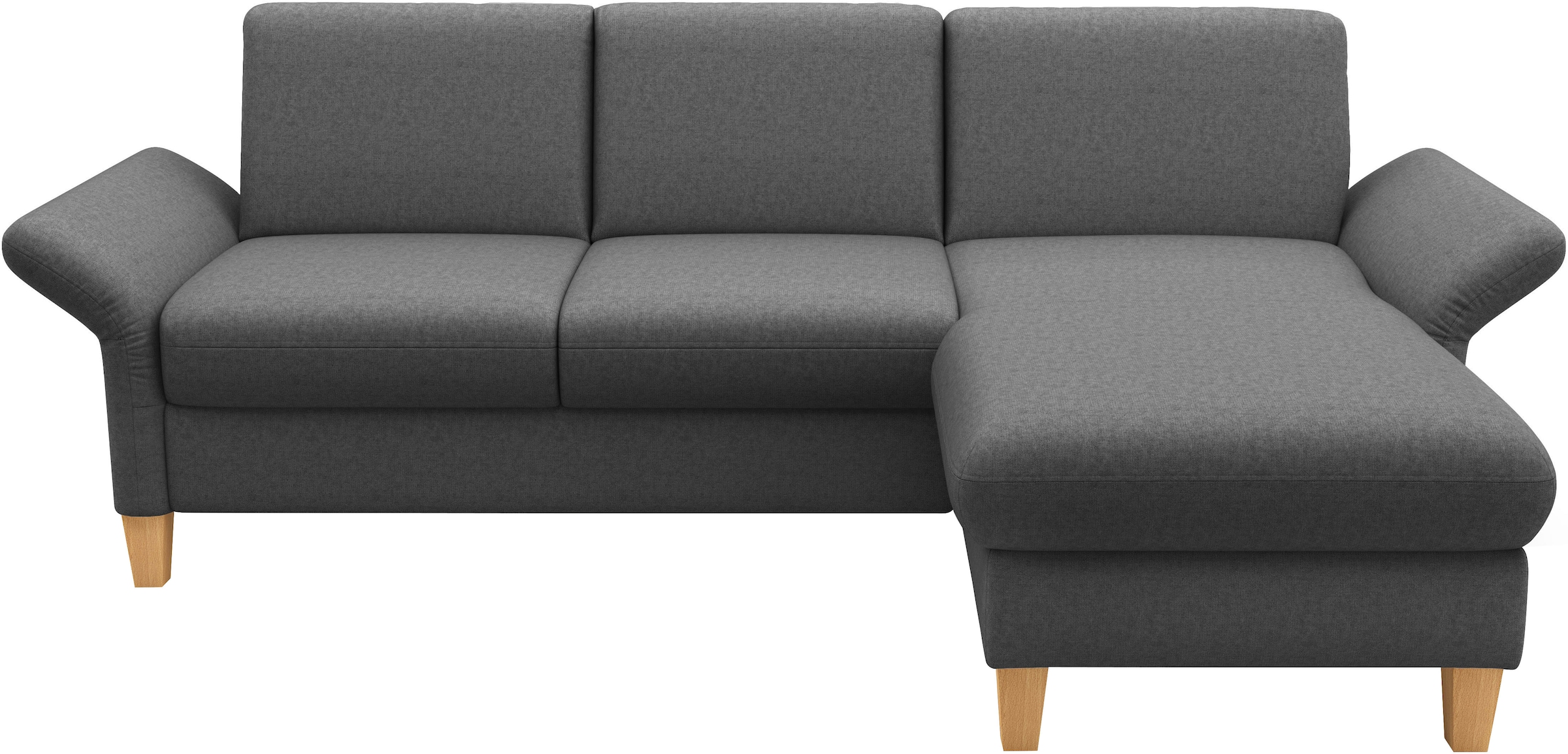 Home affaire Ecksofa »Rochelle, L-Form«, wahlweise mit Armteilverstellung, Bettfunktion und Bettkasten
