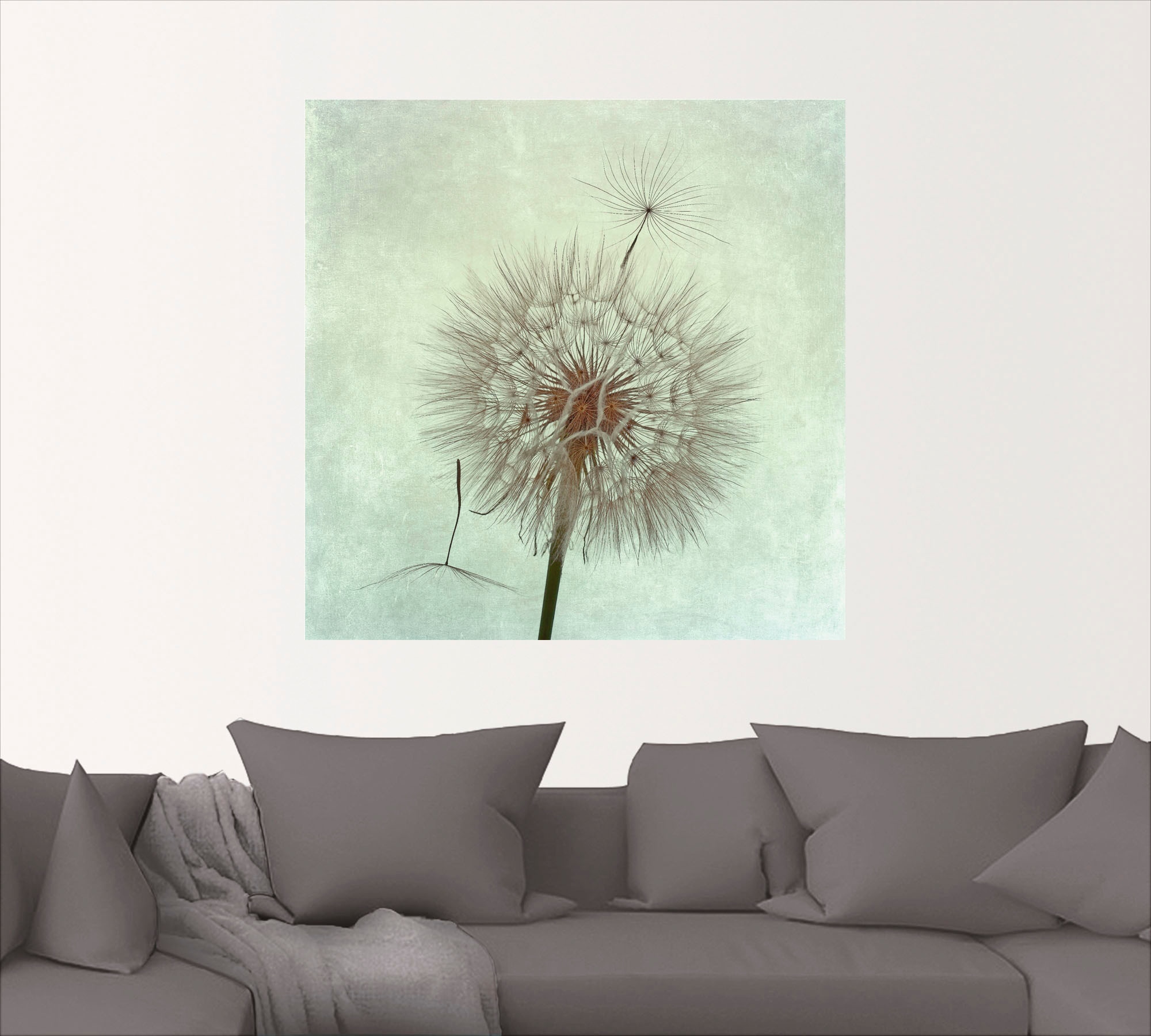 Artland Wandbild »Pusteblume II«, Blumen, (1 St.), als Leinwandbild, Poster, Wandaufkleber in verschied. Größen