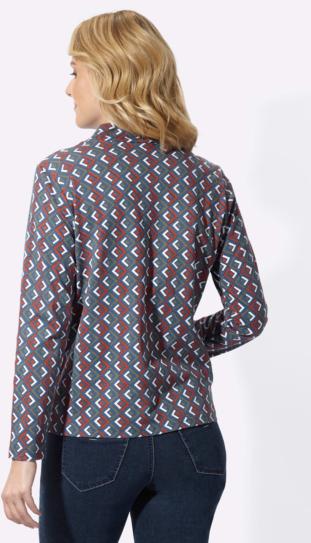 Classic Basics Stehkragenshirt »Stehkragen-Shirt« 1