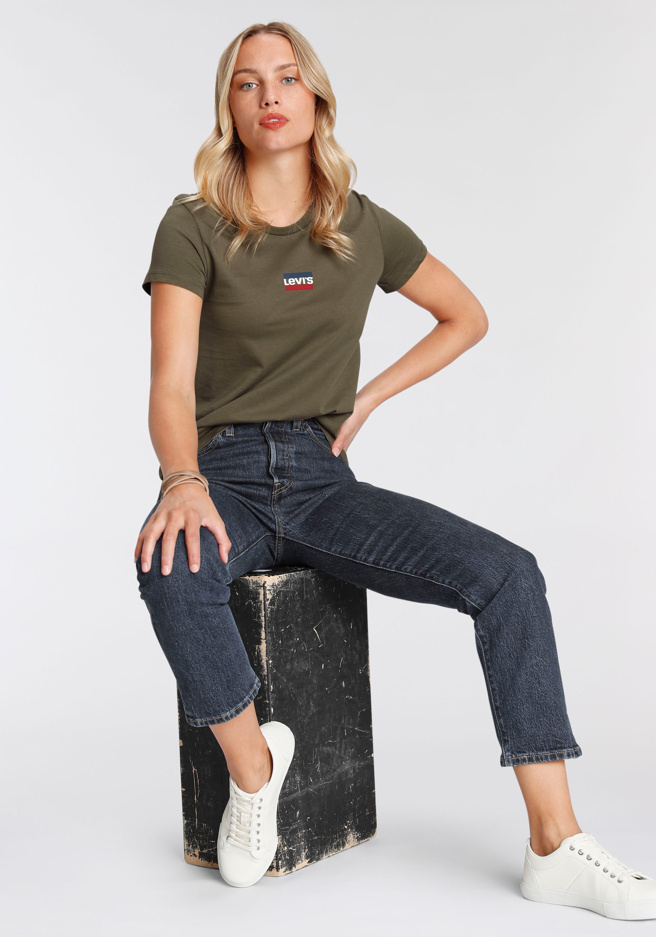 Levi's® 7/8-Jeans »501 Crop«, 501 Collection, 5-Pocket-Style