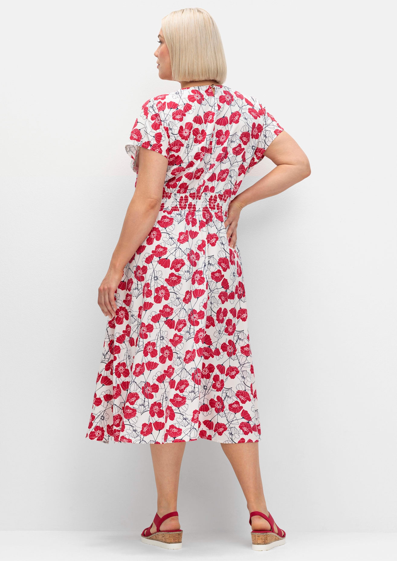 Sheego Druckkleid »Druckkleid«