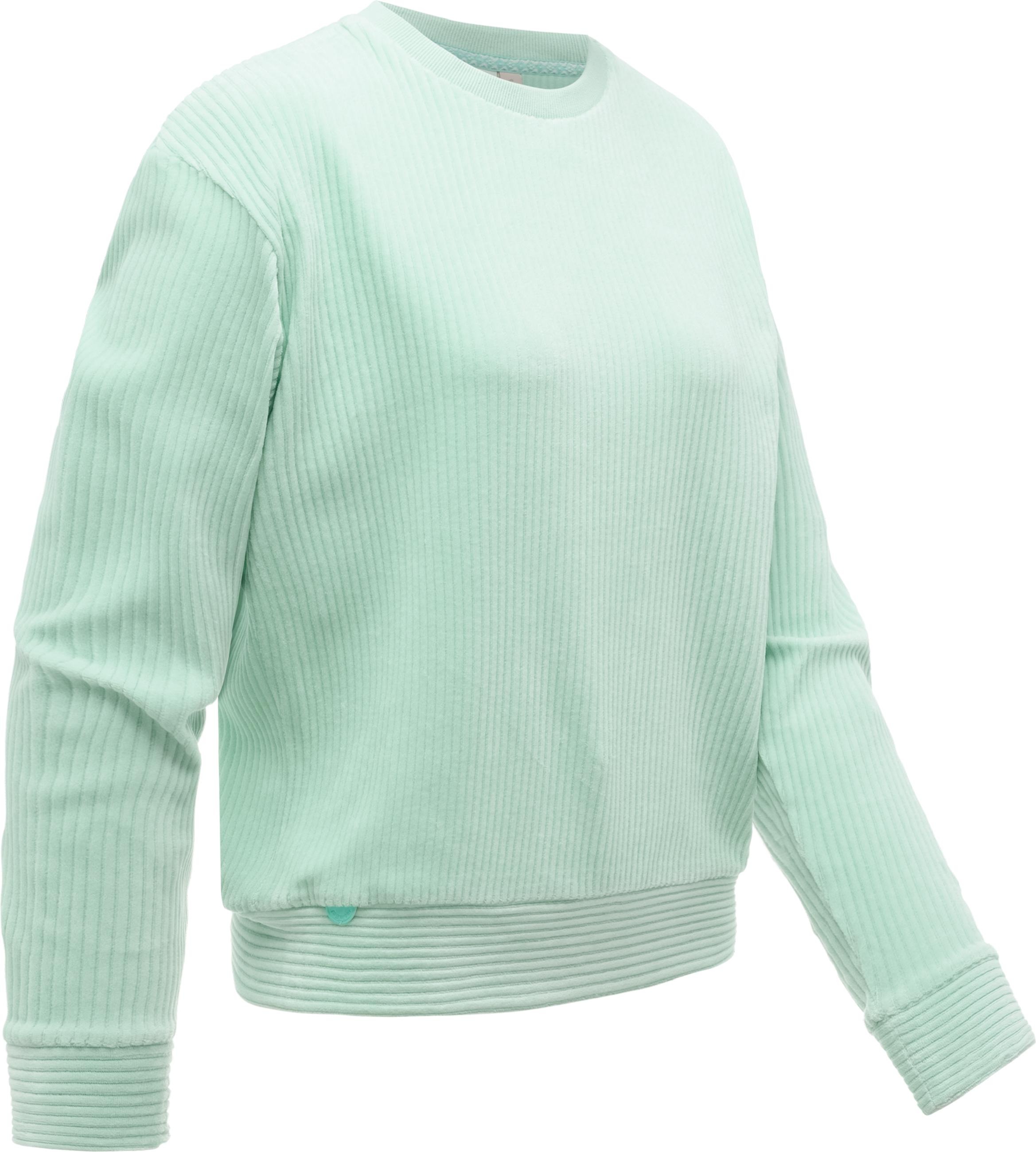 Ragwear Sweater »Sweatshirt Dellani Cordy«, Langarm Oberteil in Kord-Optik
