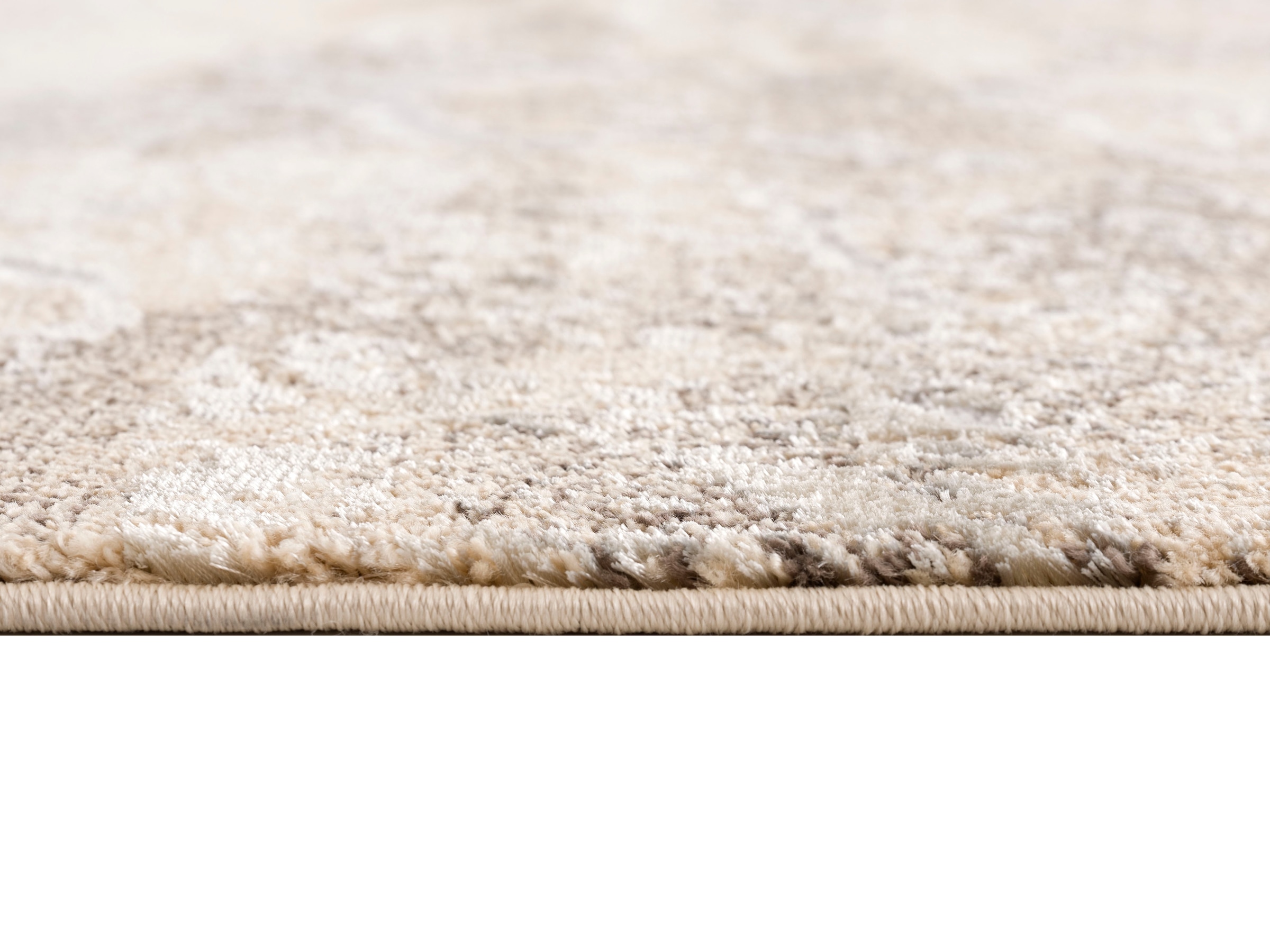 my home Teppich »Marmor«, in OTTO Hoch Marmor Teppich moderner Optik, bei Tief Effekt, einfarbig rechteckig, flach