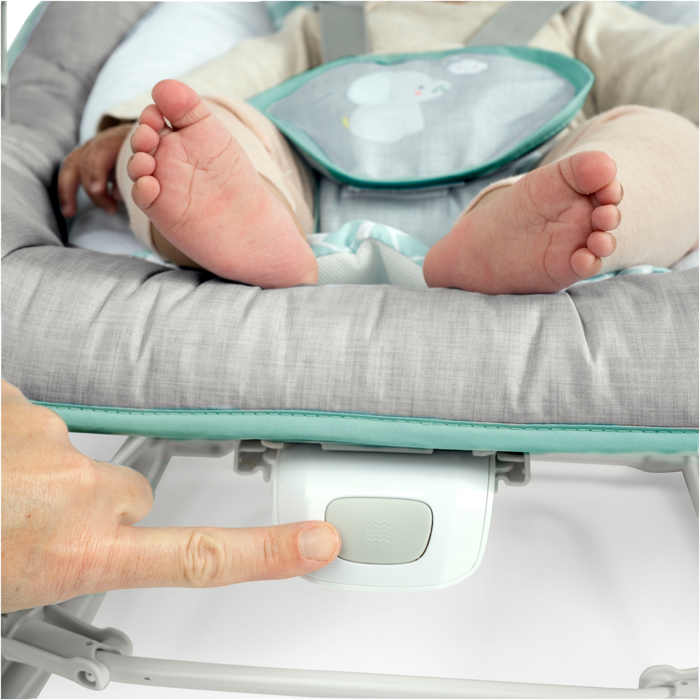 ingenuity Babywippe »Keep Cozy, Weaver«, bis 18 kg, mit abnehmbarem Hängespielzeug