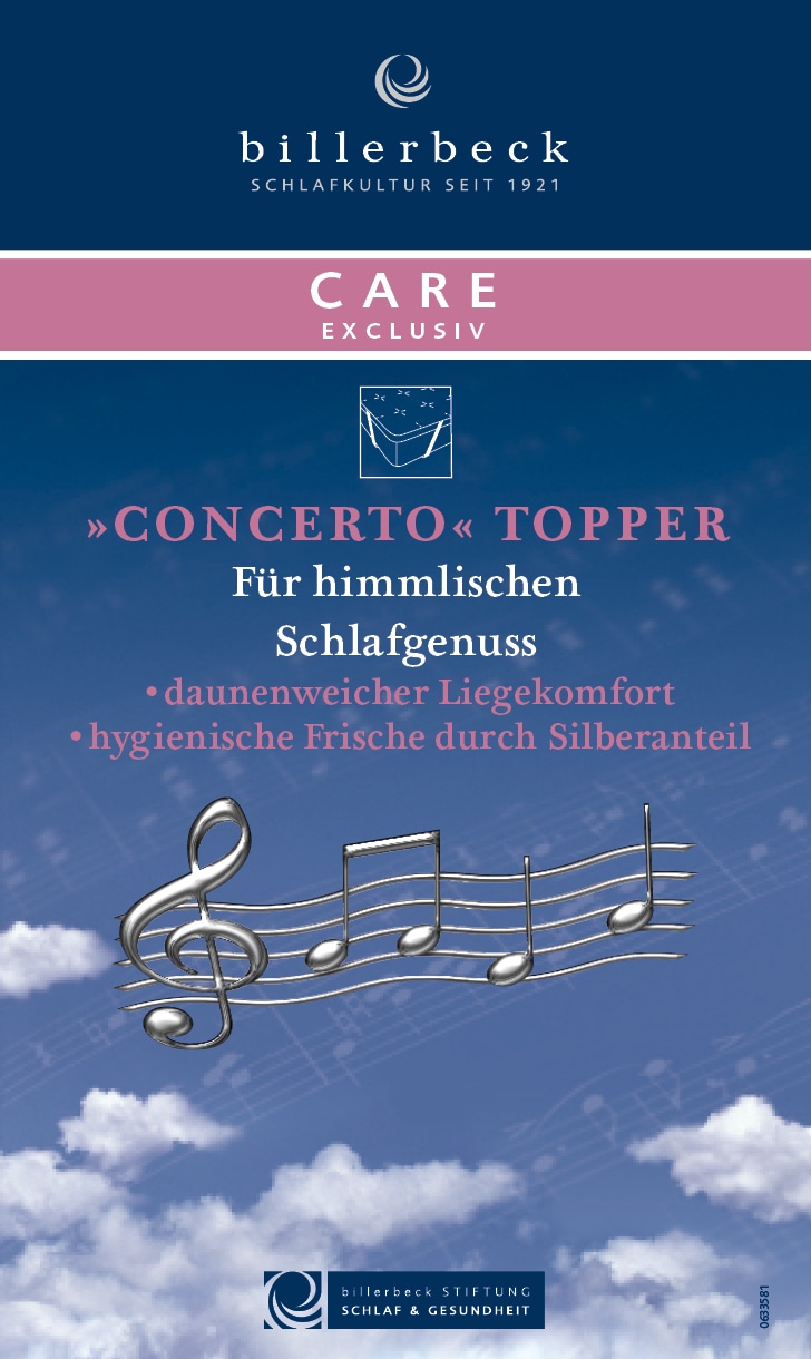 billerbeck Matratzenauflage »724 Concerto«