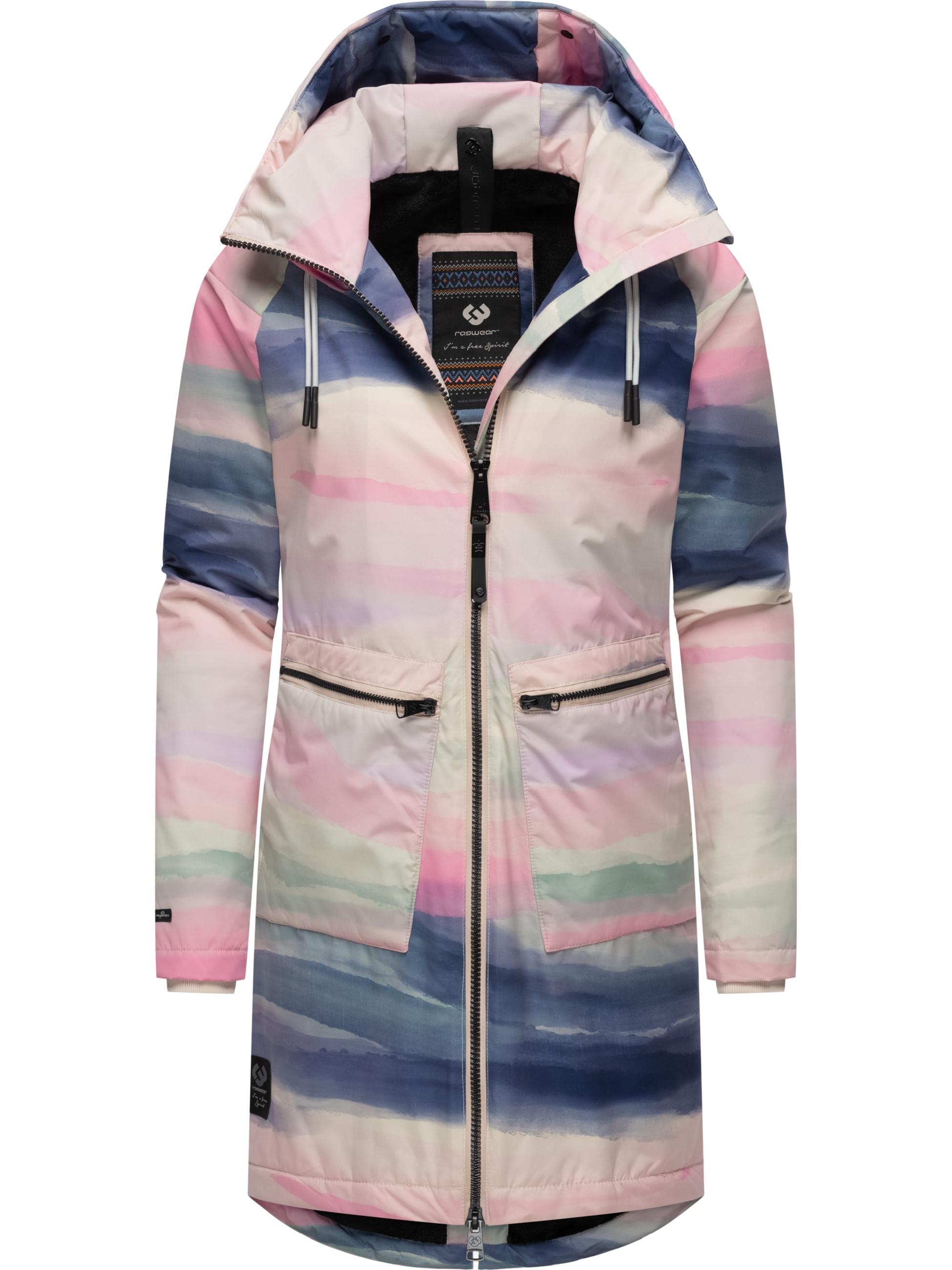 Ragwear Wintermantel »Wintermantel Holstic Print«