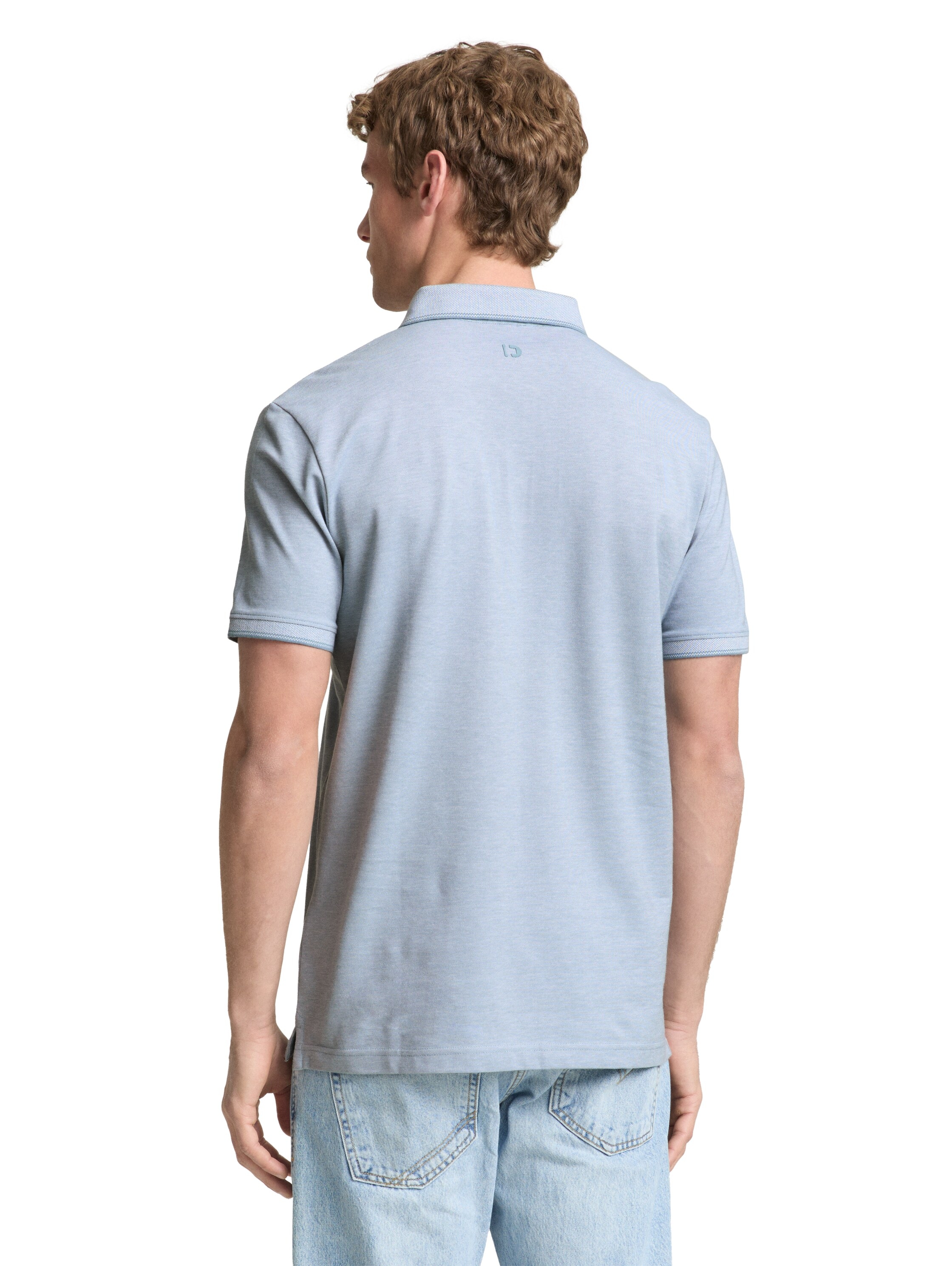 TOM TAILOR Denim Poloshirt mit Polo Kragen