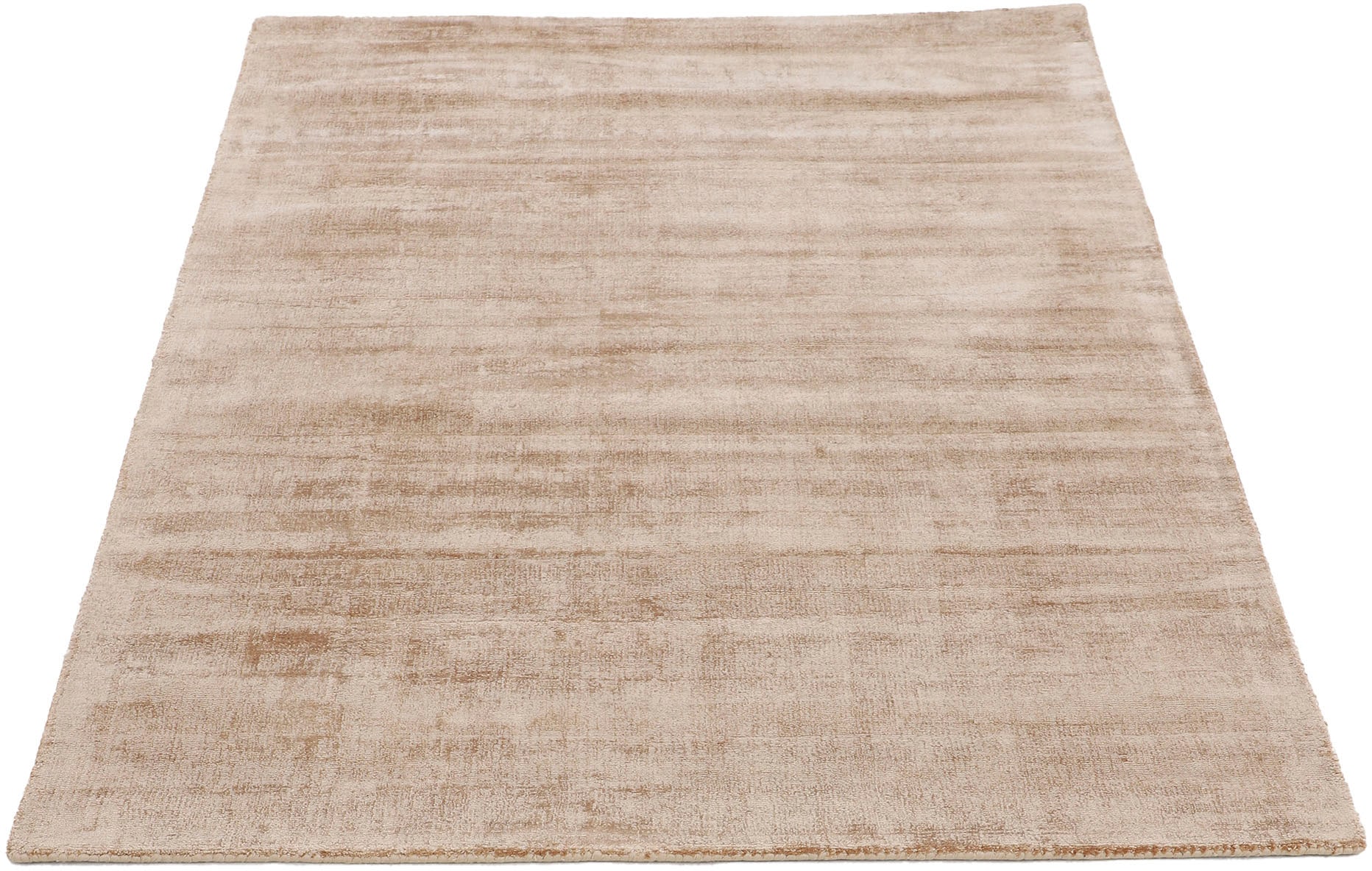 carpetfine Teppich »Ava Viskoseteppich«, rechteckig, 13 mm Höhe, Seidenoptik, leichter Glanz, auch als Läufer erhältlich