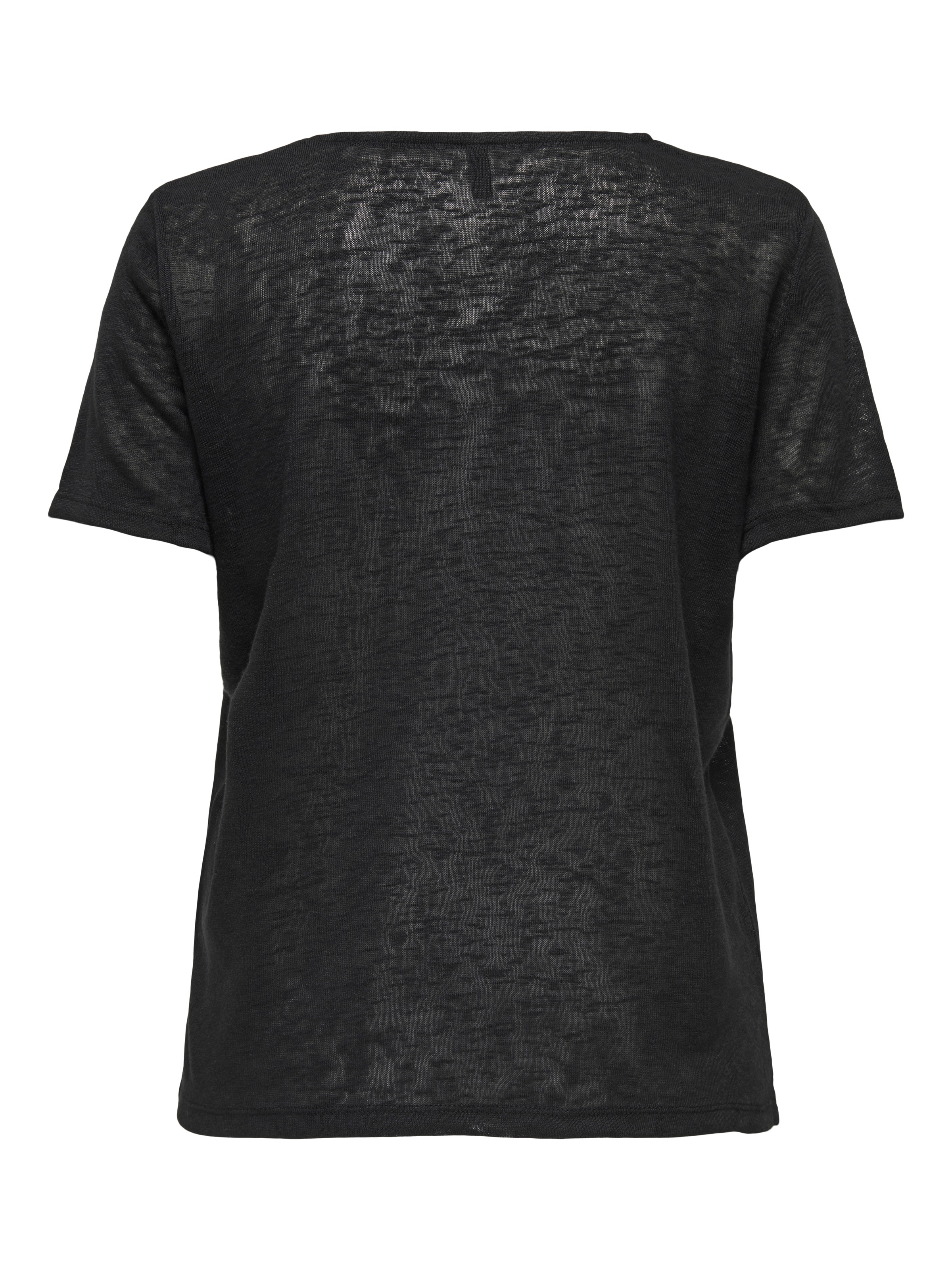 ONLY V-Shirt »ONLZOLA LIFE S/S V-NECK LACE TOP JRS«