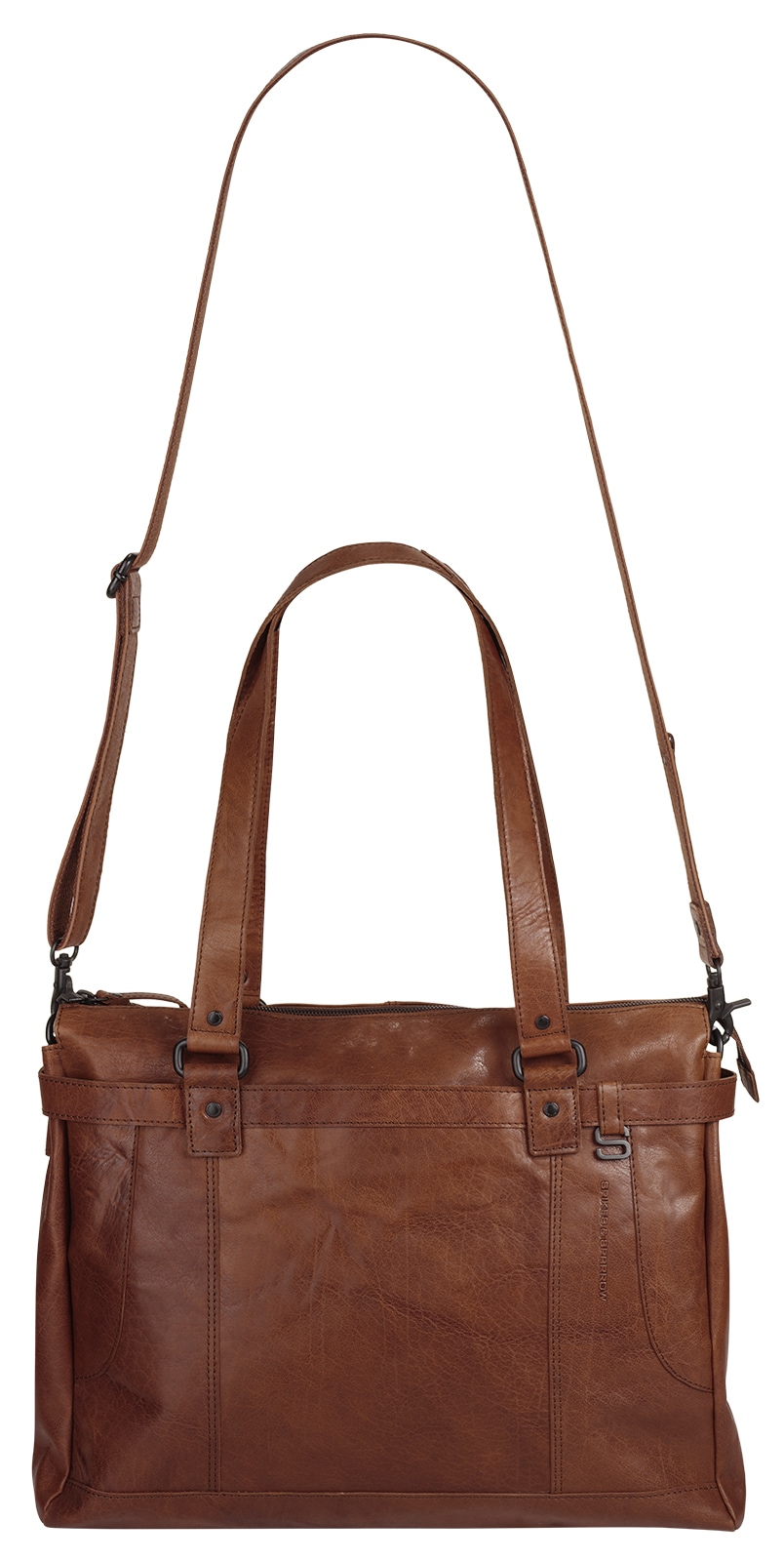 Spikes & Sparrow Shopper, echt Leder