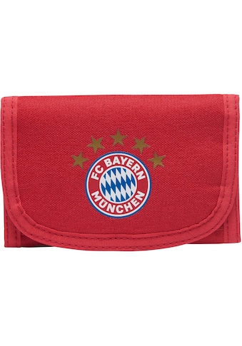 FC Bayern Geldbörse »FC Bayern München 5 Sterne Logo rot«, Aus recyceltem PET Material kaufen