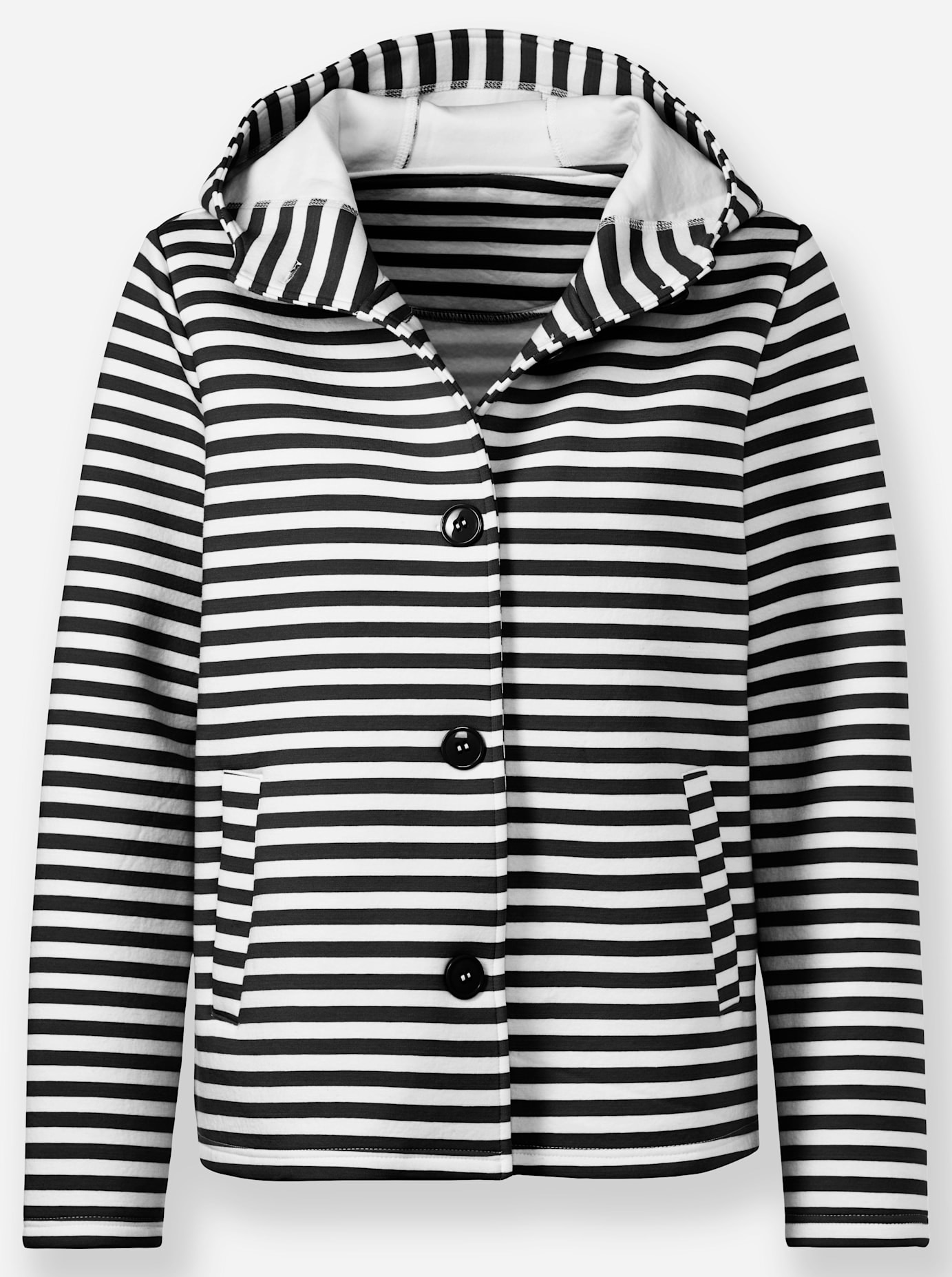 heine Shirtjacke »Sweatjacke«, (1 tlg.)