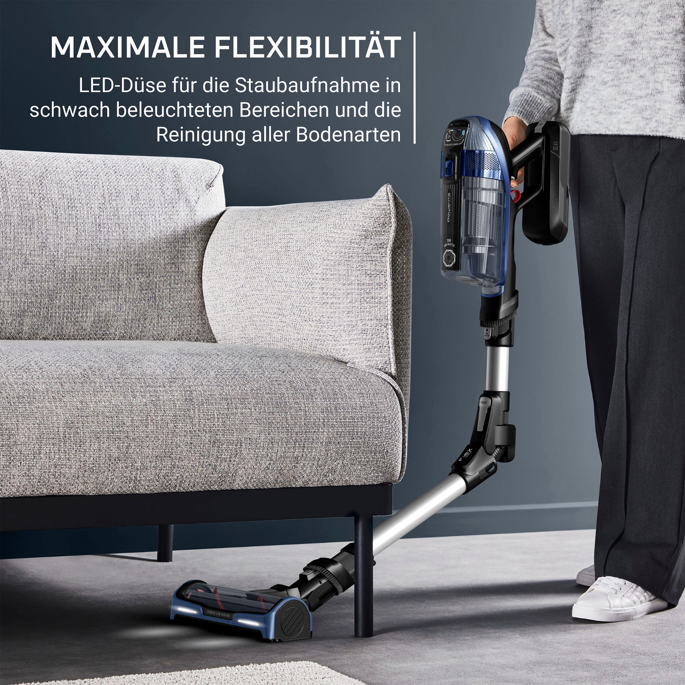 Rowenta Akku-Hand-und Stielstaubsauger »Rowenta RH99C3 X-Force Flex«